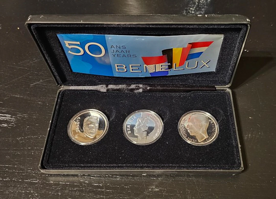 Netherlands, Belgium, Luxembourg. 10 Gulden 1994 (No reserve price)