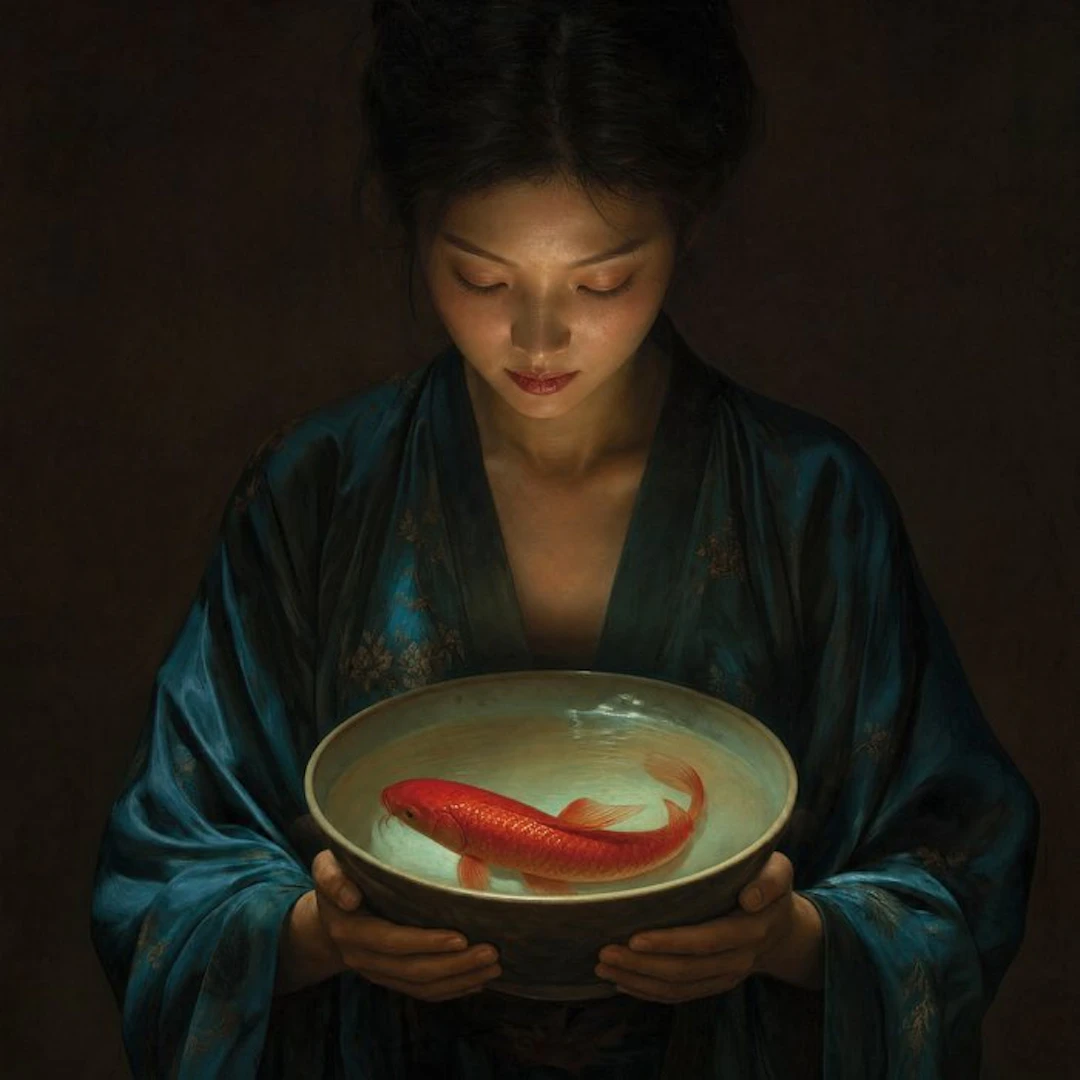 MEDSAN - Koi in the Bowl (鉢の中の鯉) - LIMITED EDITION
