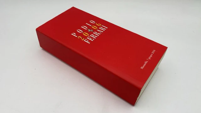 Book - NQM586 Block notes evento Ferrari - 2006