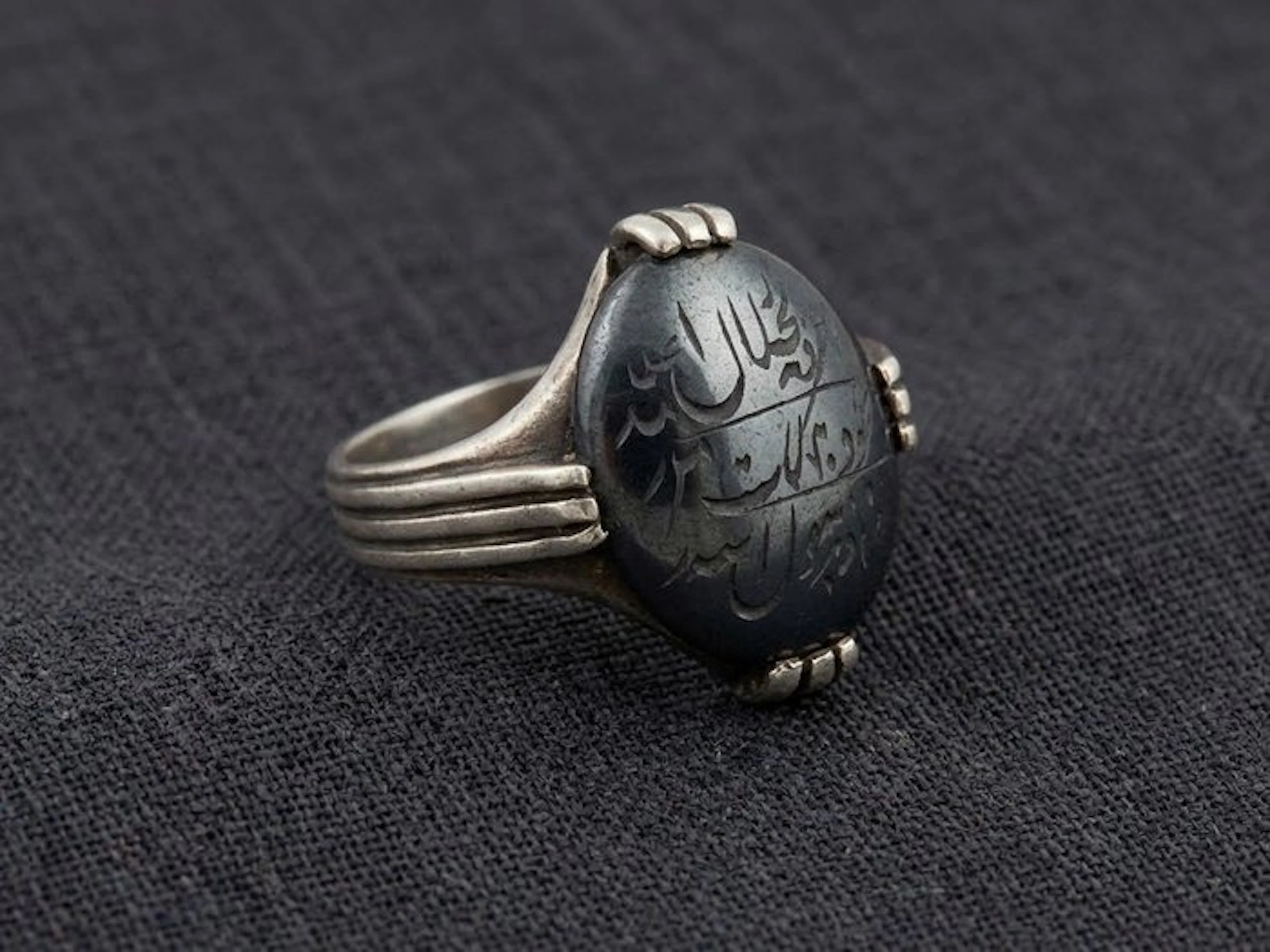 Silver - Amulet ring