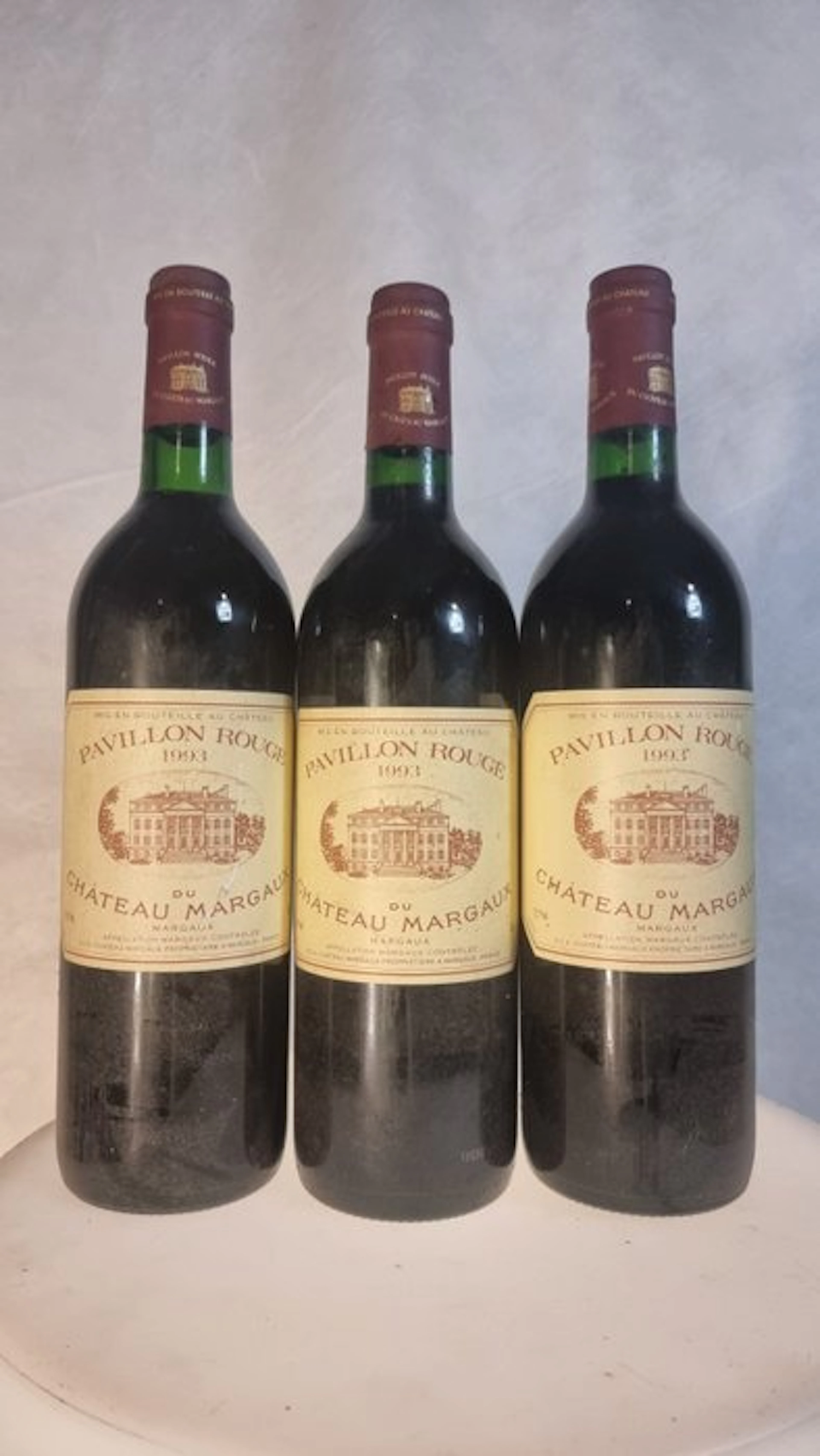 1993 Pavillon Rouge du Château Margaux - Margaux - 3 Bottles (0.75L)