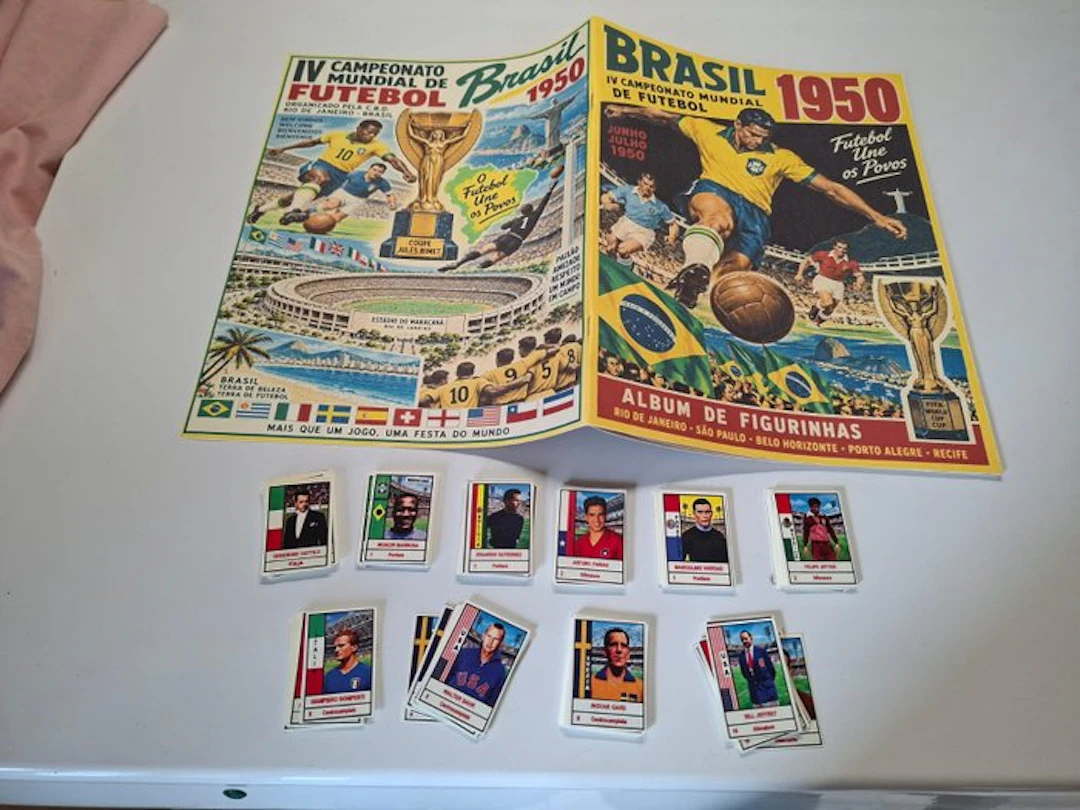 1950 Album Mondiali di Calcio 1930-2020 –BRASIL 1950 –...