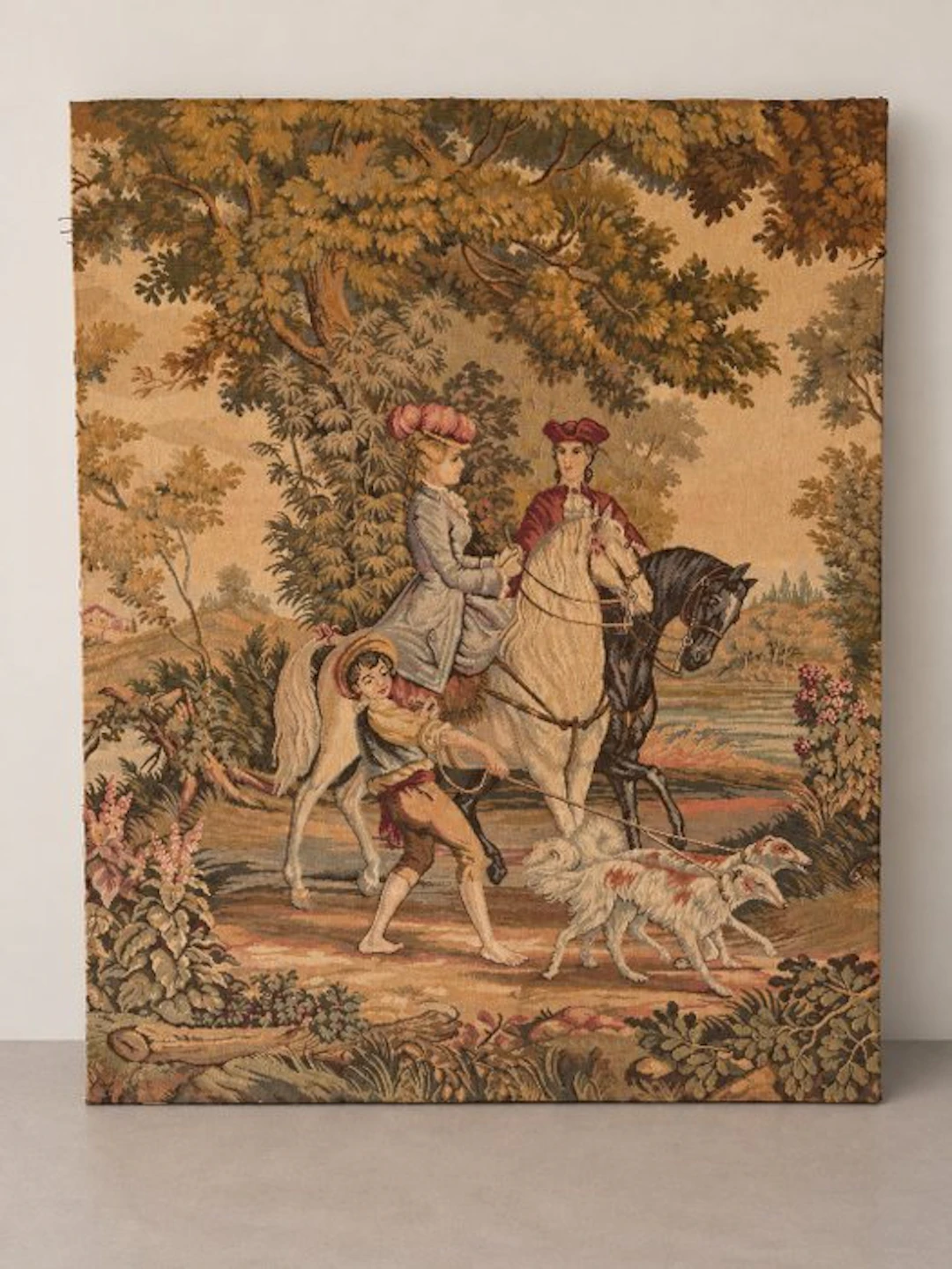 Stella D'Oriente 1893 - Tapestry - 138 cm - 107 cm - Equestrian Scene Tapestry