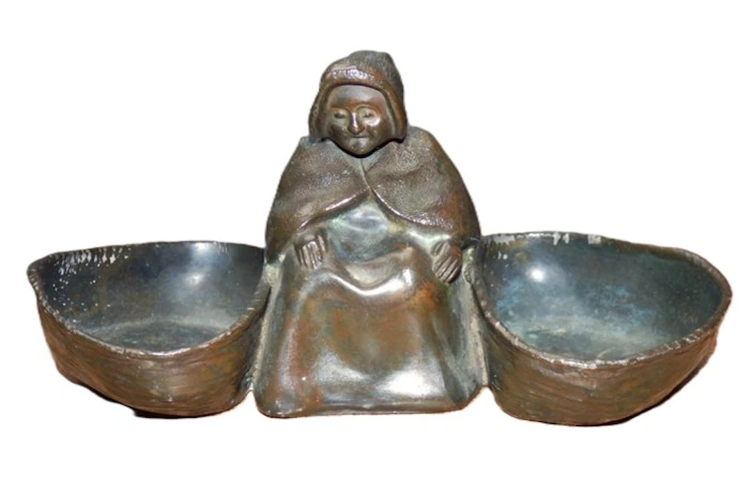 Vide poche - Zeldzame vide poche - Sculptuur Marcel Bing...