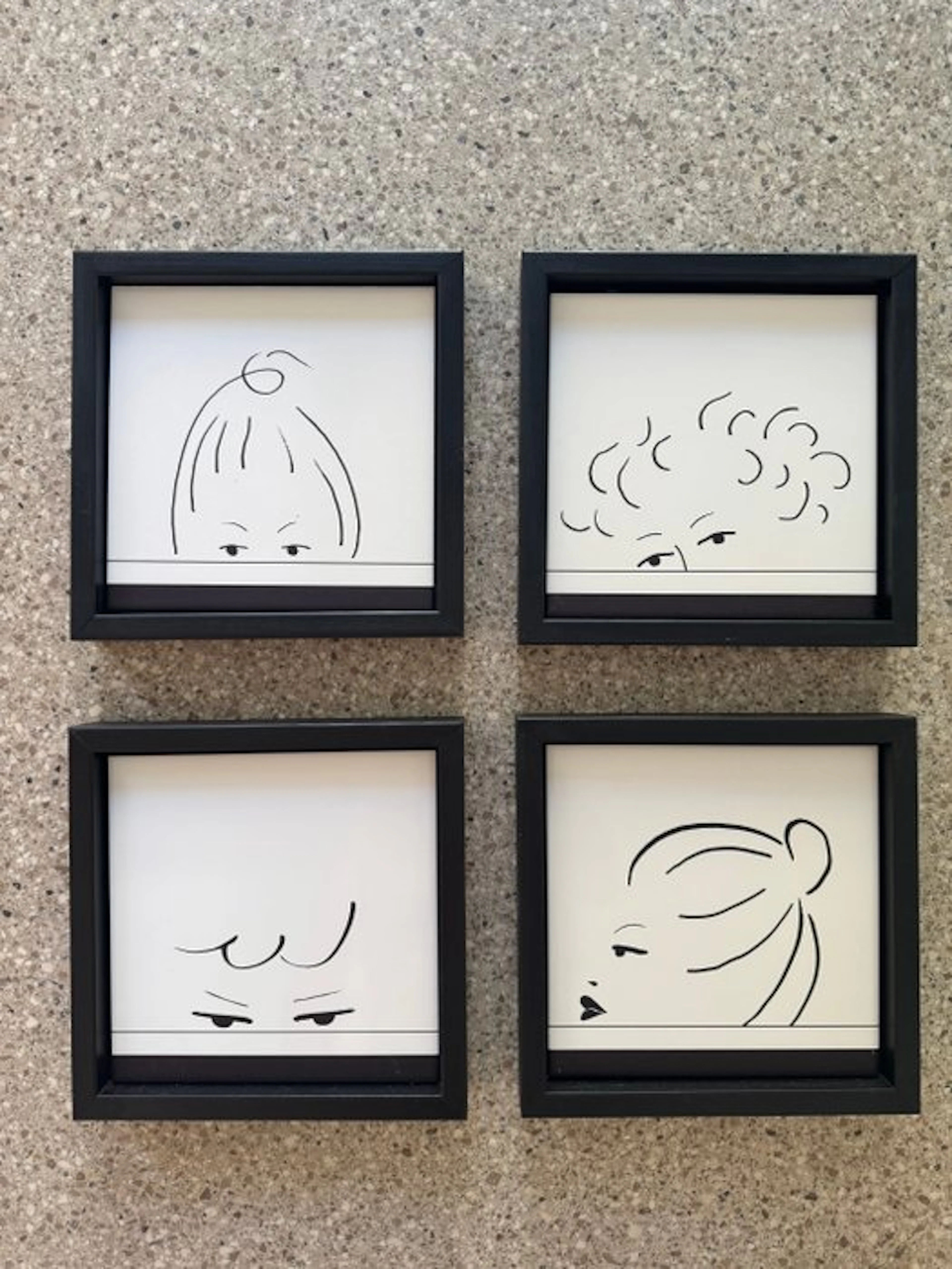Kiasmo - Vincenzo D'Alba - Frame (6) - Wood, Ceramic - Bistro