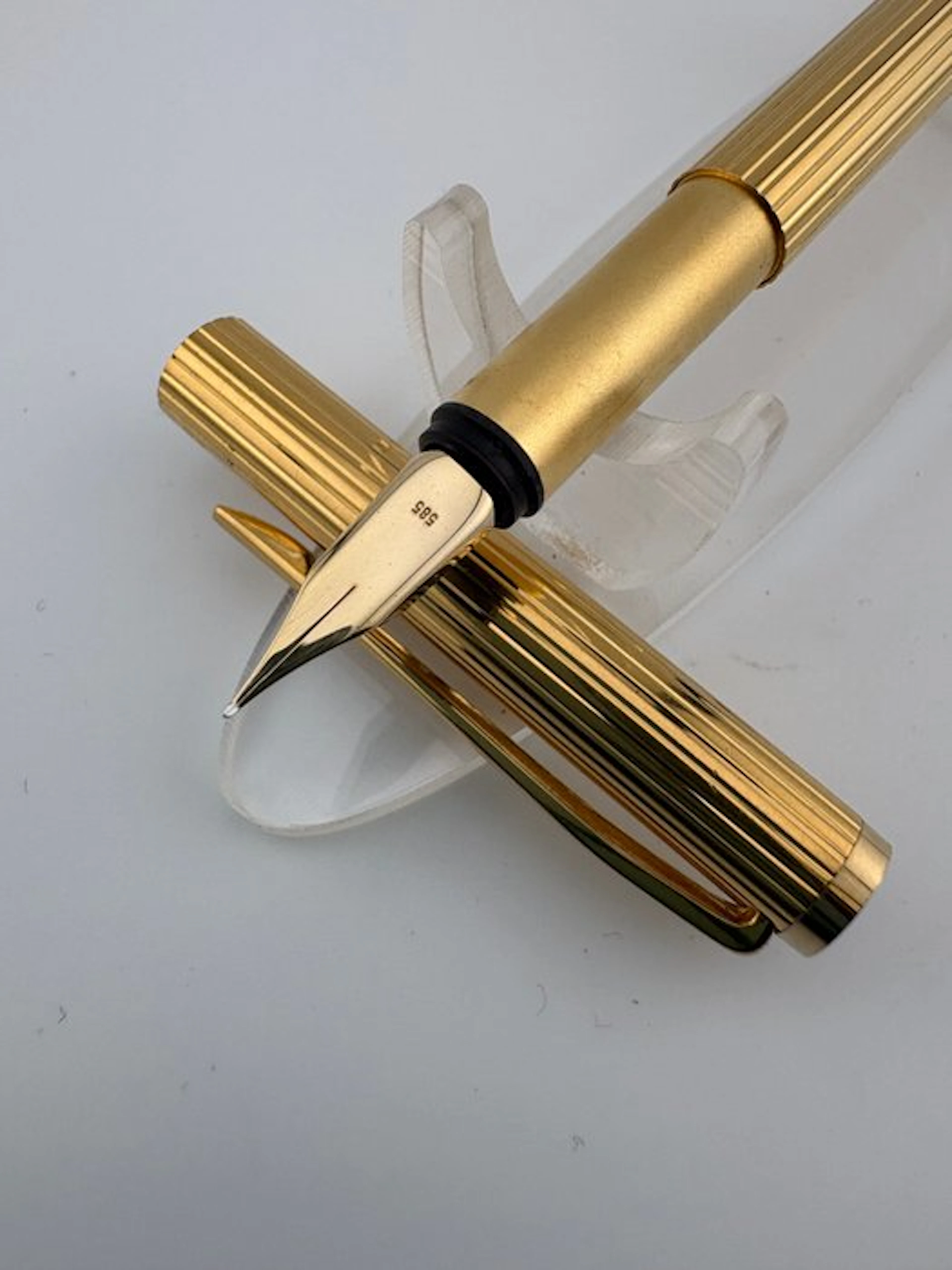 Montblanc - Noblesse Gold Plated - Gold Nib 585 14K - Fountain pen