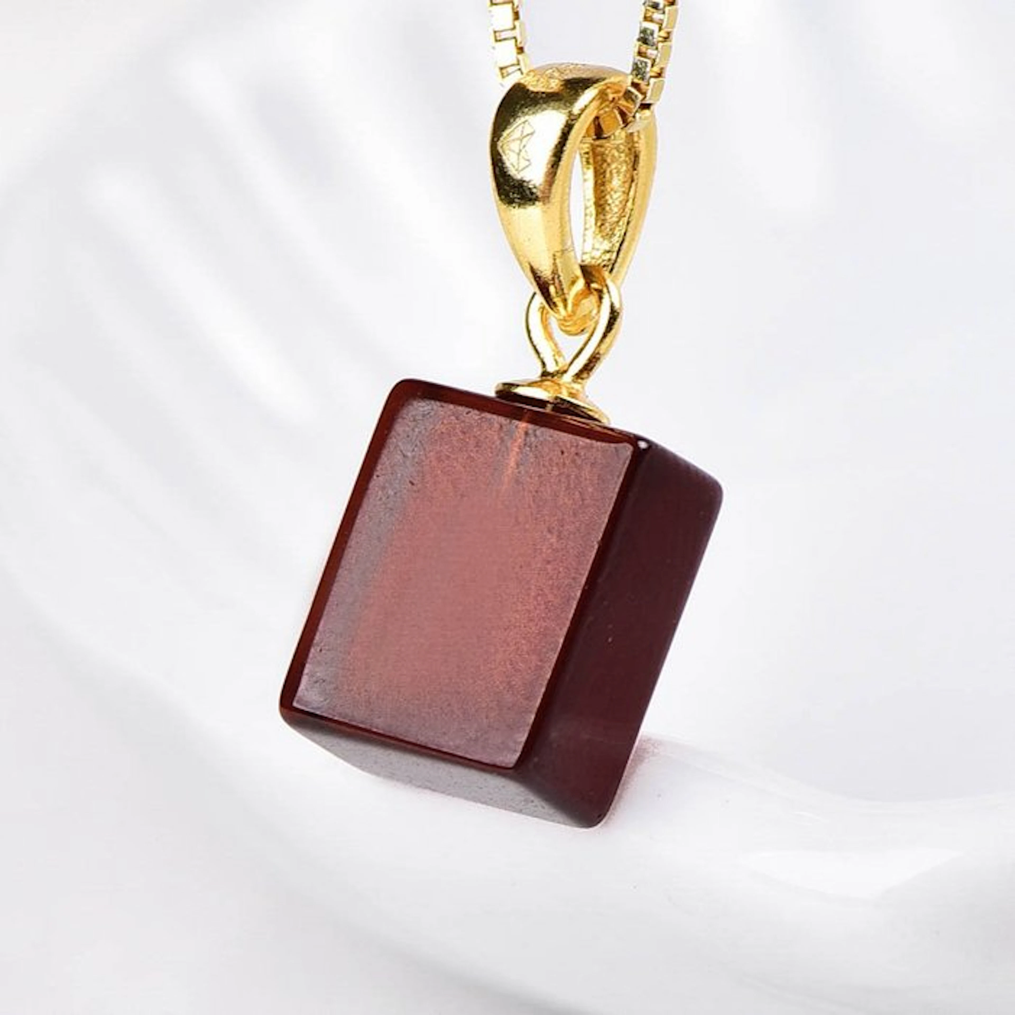 No Reserve - ALGT Certified - Exclusive Natural Garnet...
