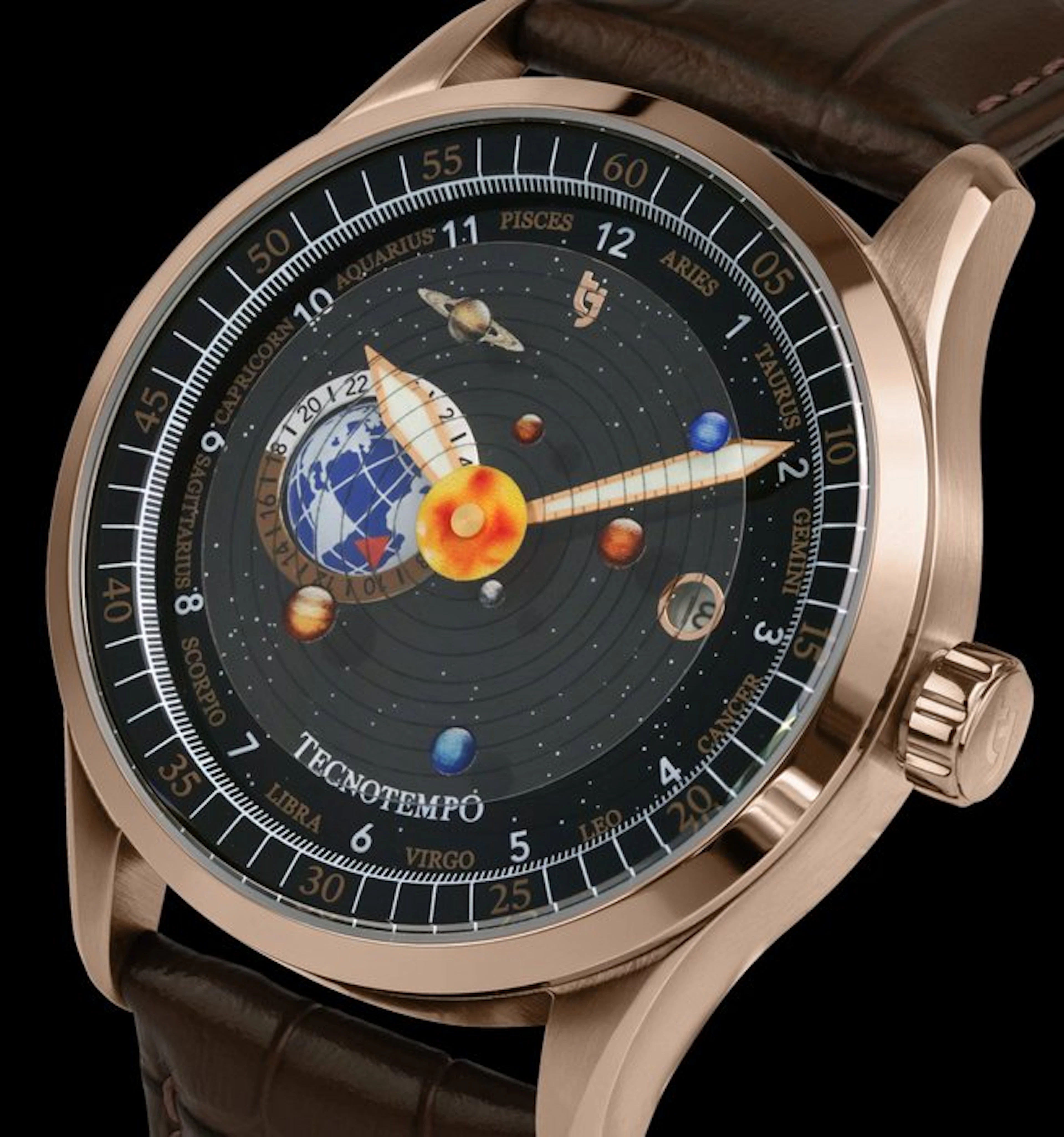 Tecnotempo - Automatic "Dynamic Solar System" - Designed...
