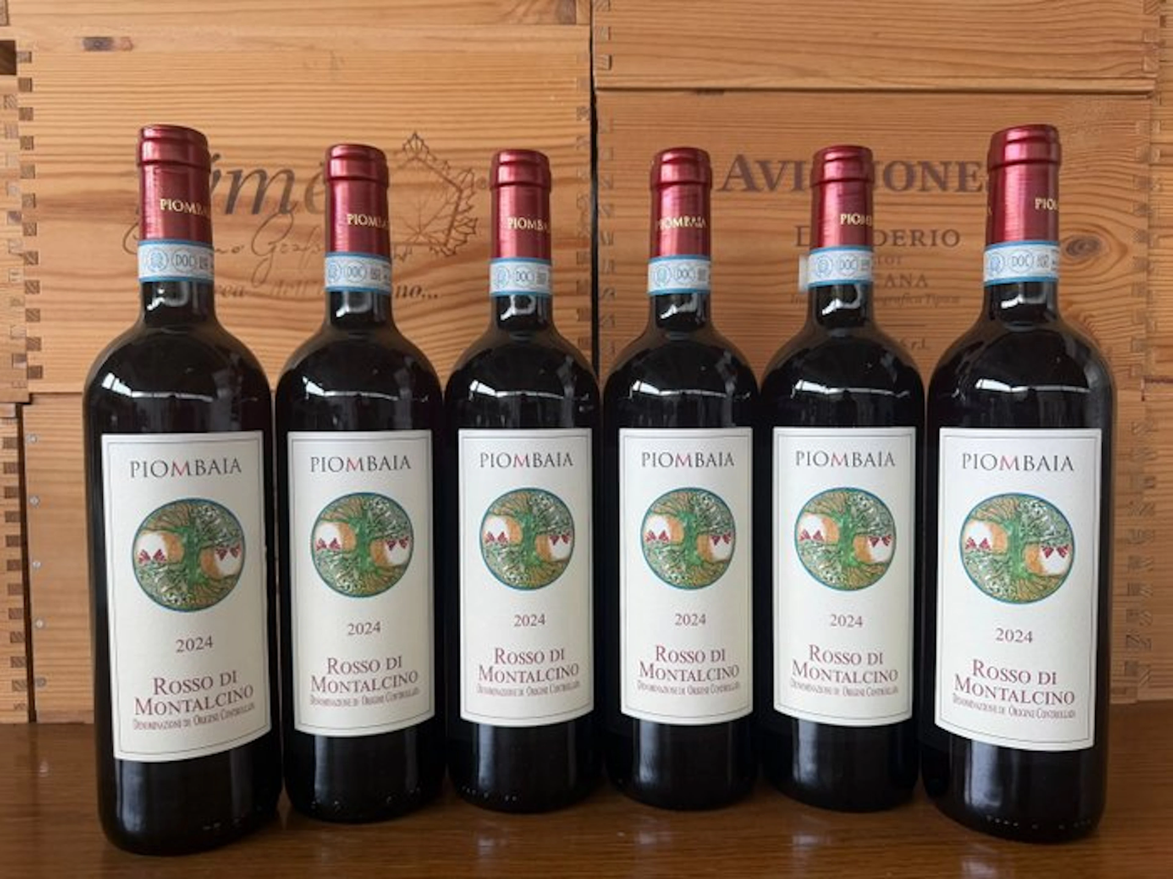 2024 Piombaia Rosso di Montalcino - Tuscany DOC - 6 Bottle (0.75L)