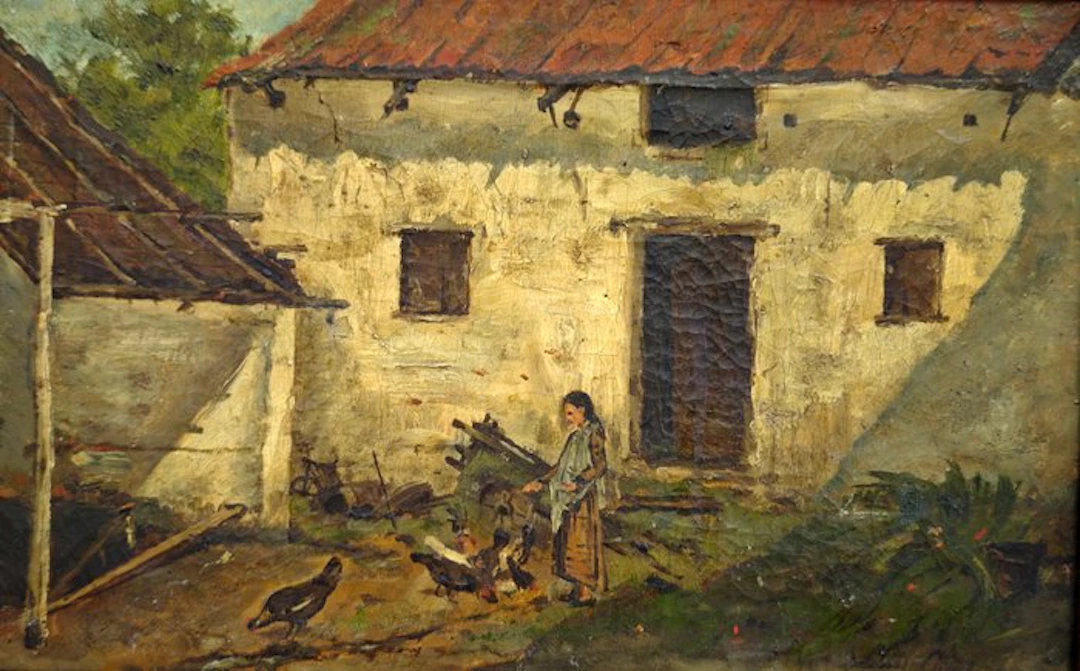 École naturaliste européenne (XIX-XX) - La Basse-cour