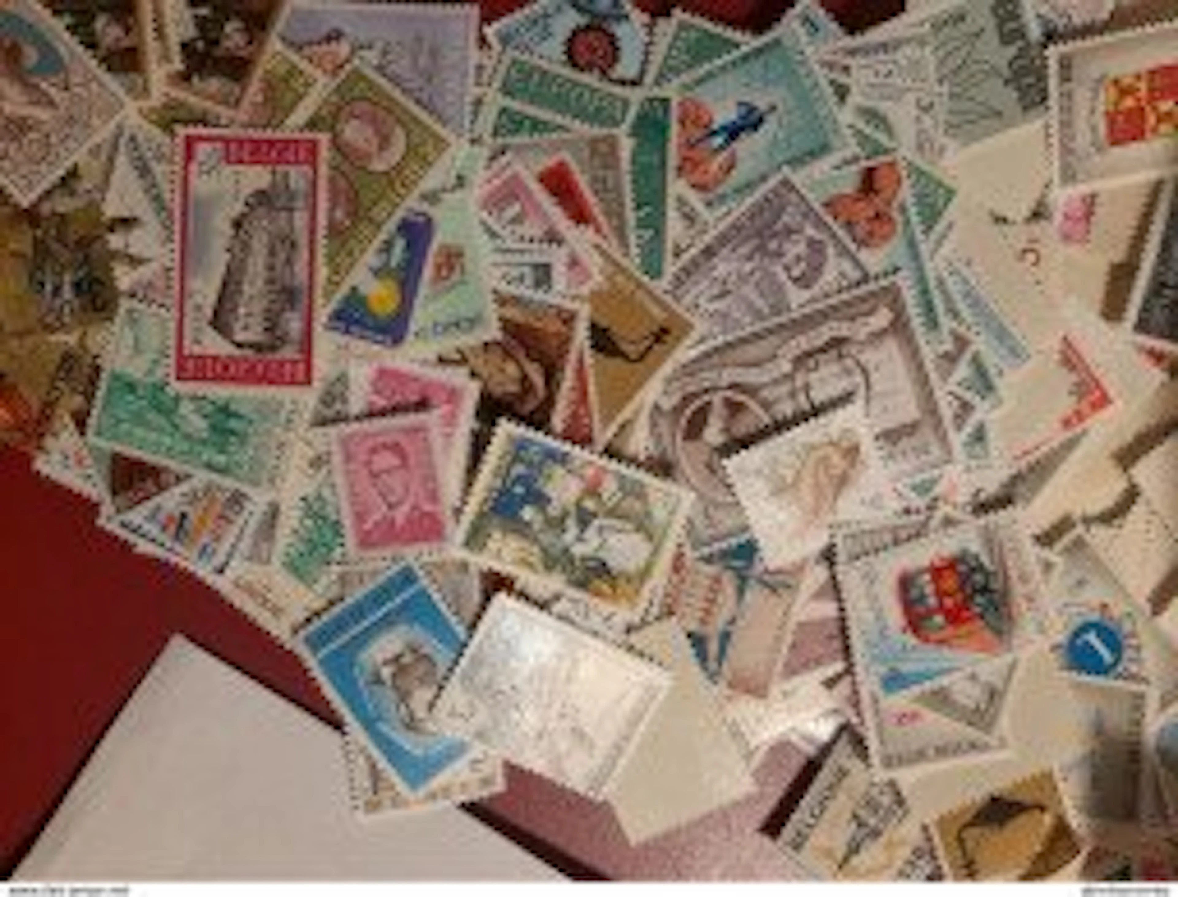 Belgium - Franking: valid postage stamps of various...