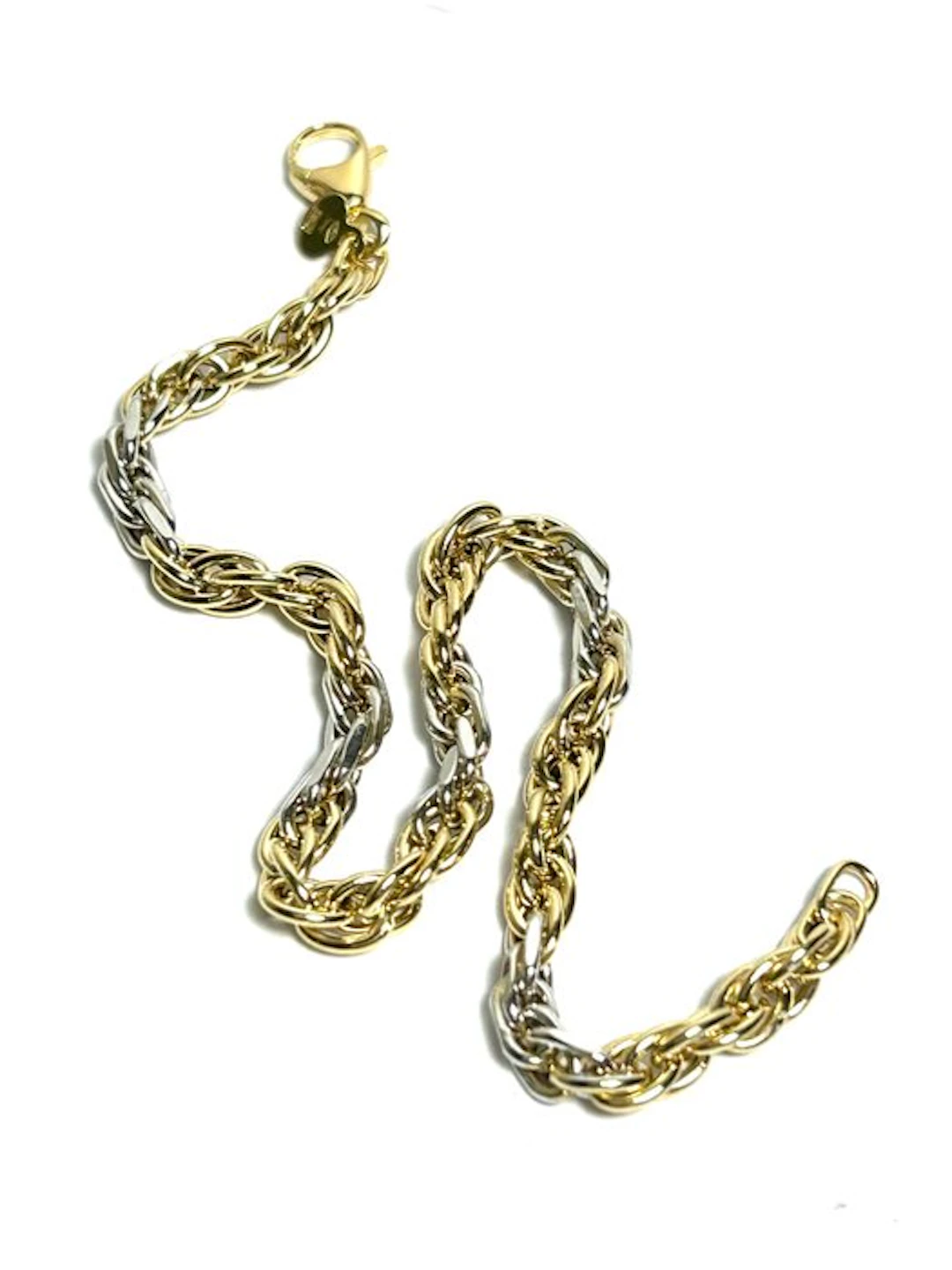 Bracelet - 18 kt. Yellow gold, White gold