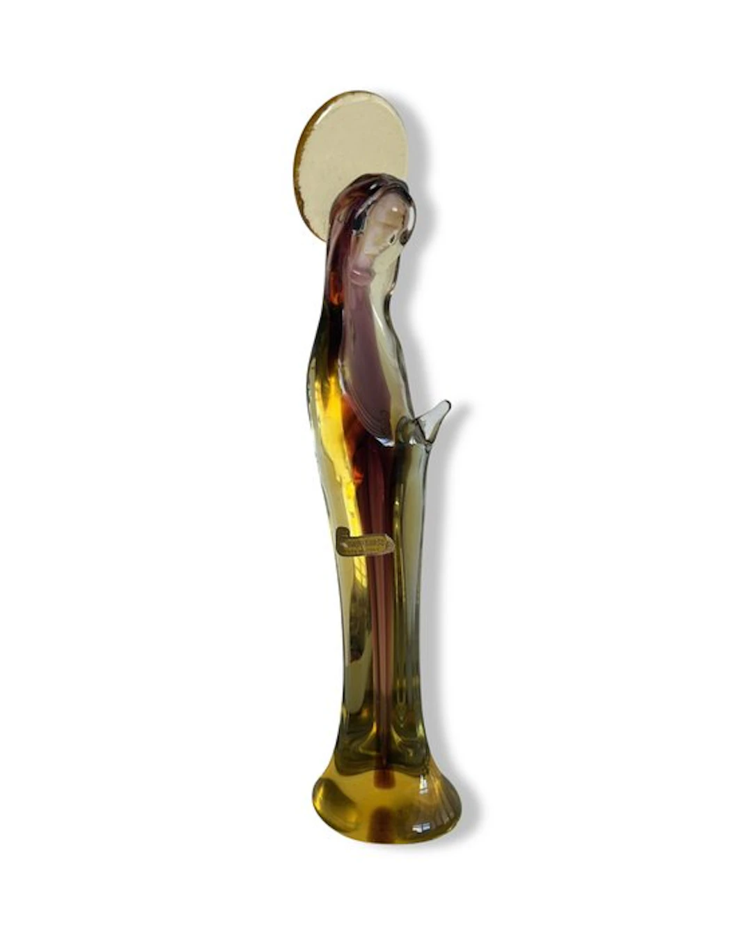 Murano - Figure - Madonna in vetro - 30 cm - Murano glass