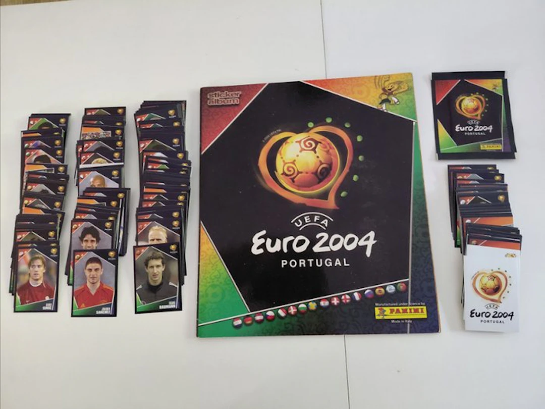 2004 Panini Euro 2004 Original edition - 1 Empty album +...