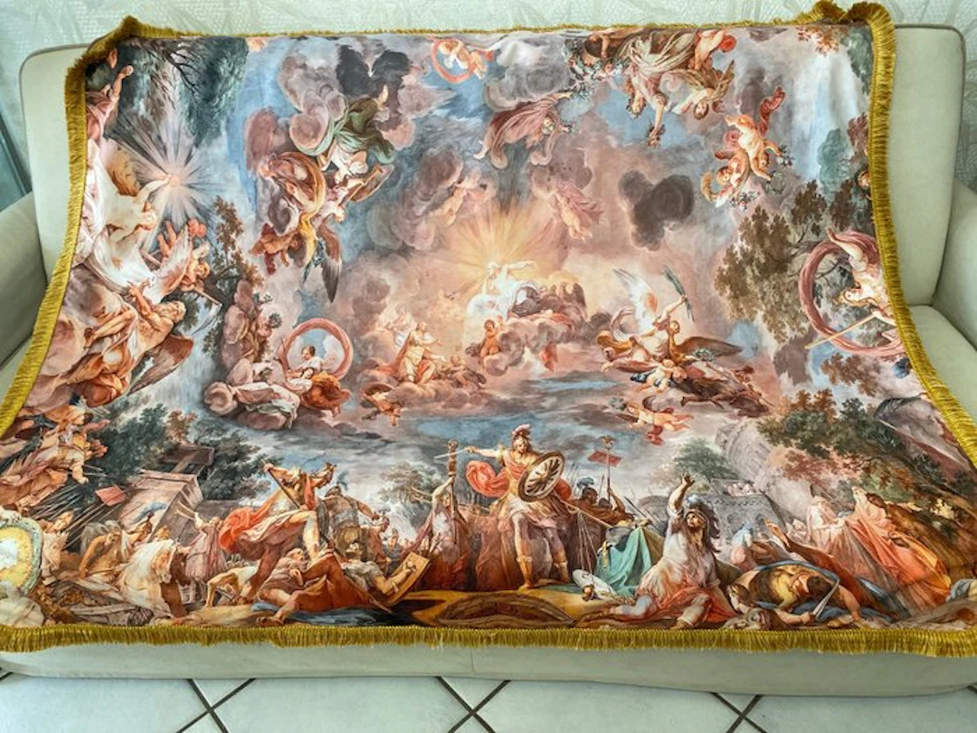 San Leucio Exclusive cashmere plaid - Last Judgment...
