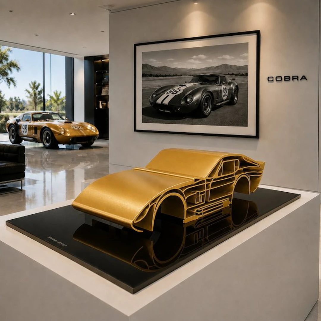 Shelby Cobra Daytona 1965 ' Gold Series" - 1/12 Scale...