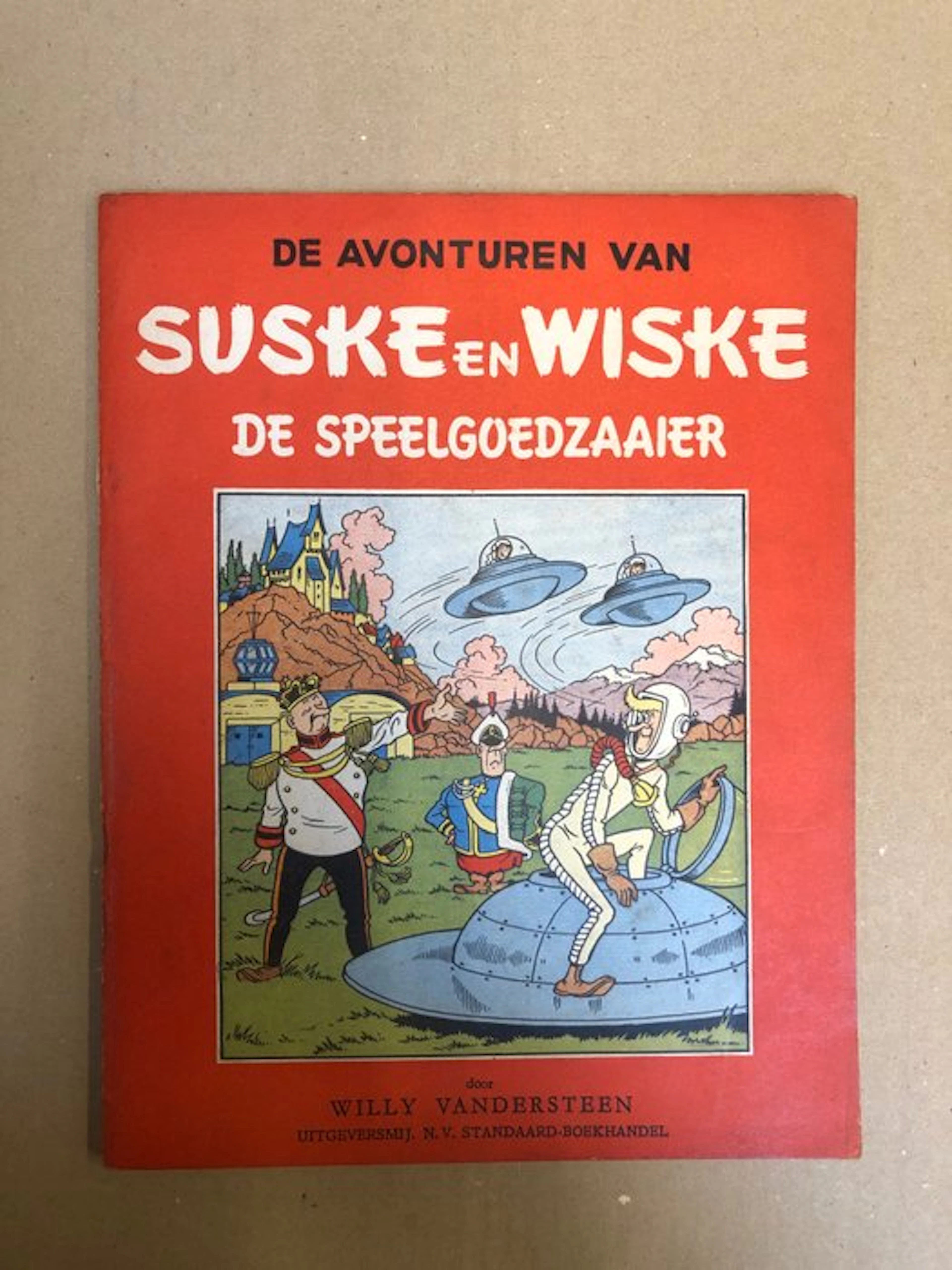Suske en Wiske RV-22 - De speelgoedzaaier - 1 Album - First edition - 1954