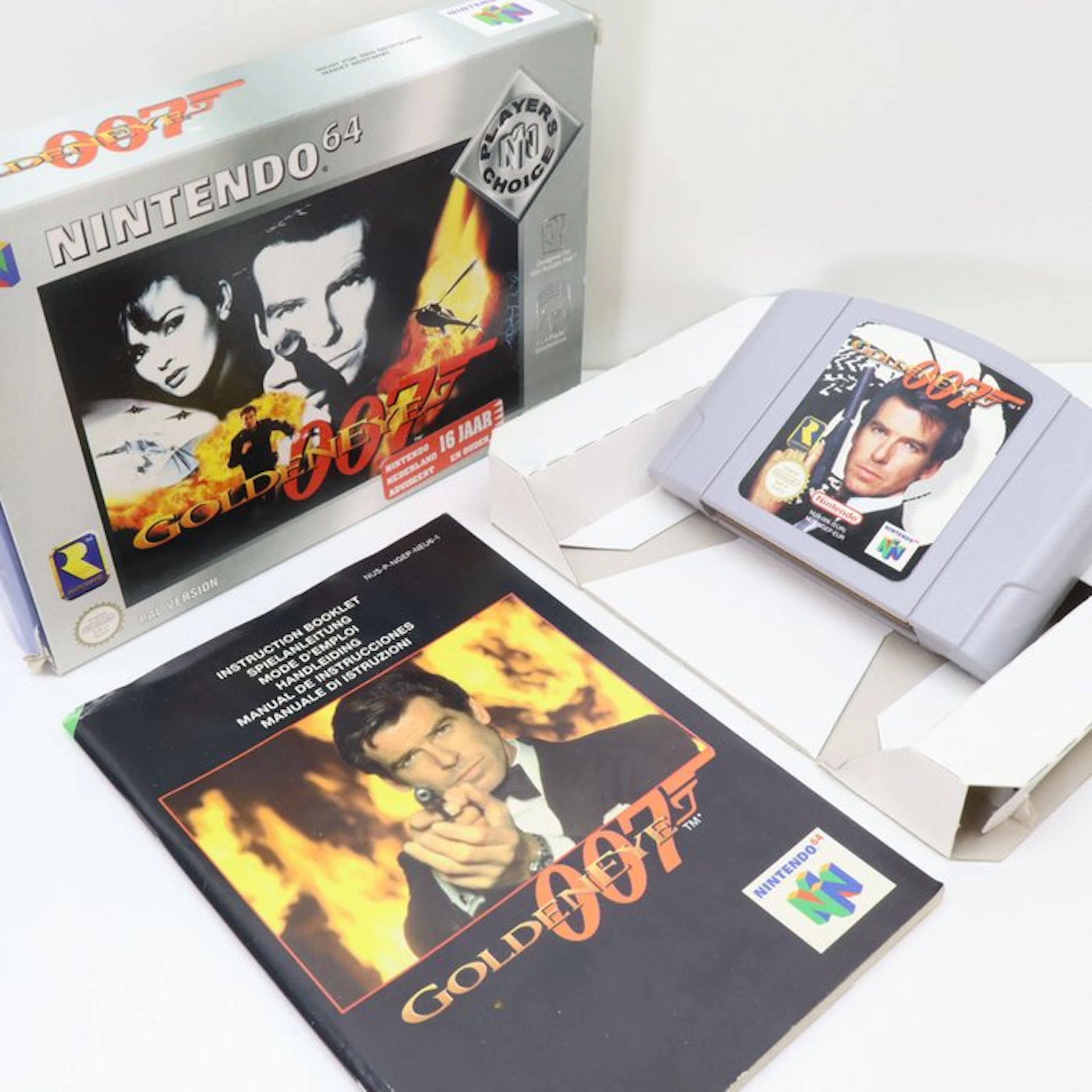 Nintendo - N64 - James Bond Goldeneye 007 - CIB - Video game - In original box
