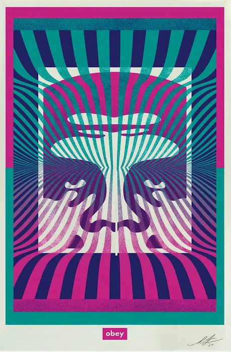 Shepard Fairey (OBEY) (1970) - Op Art Icon