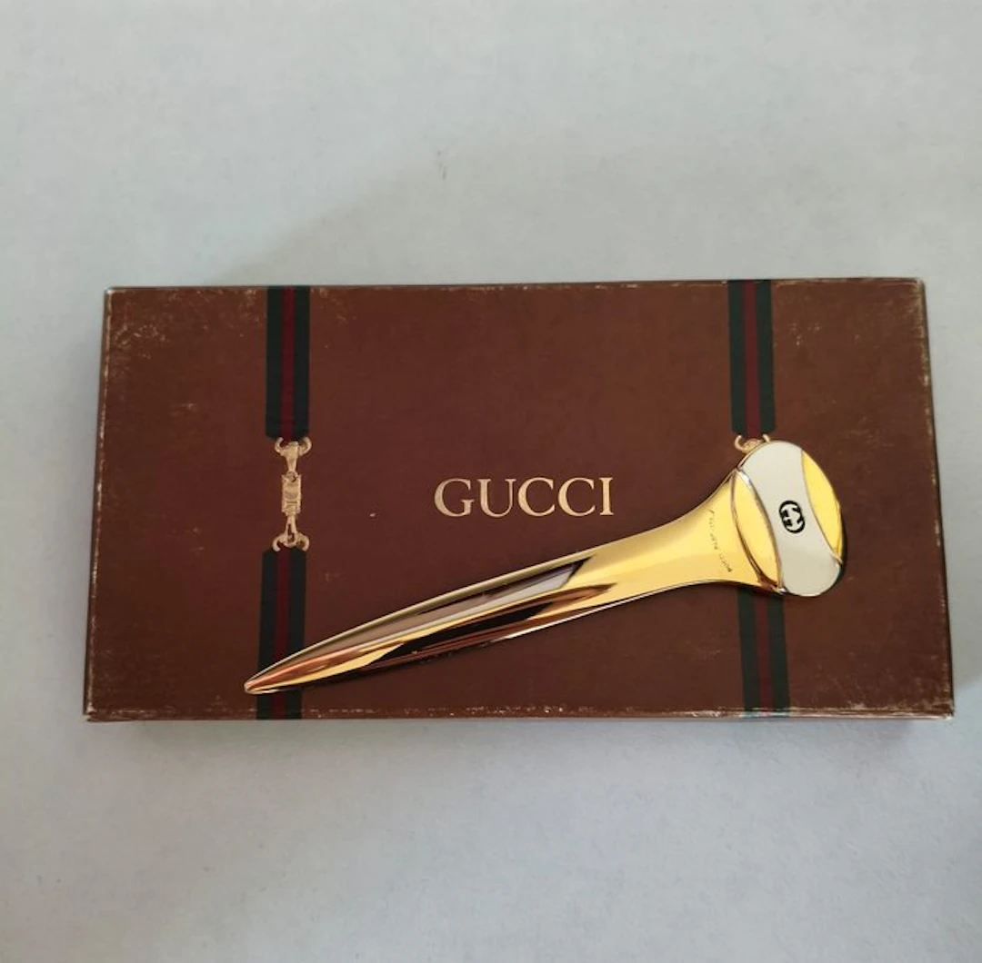 Gucci - Paper knife - Brieföffner - Gold plated