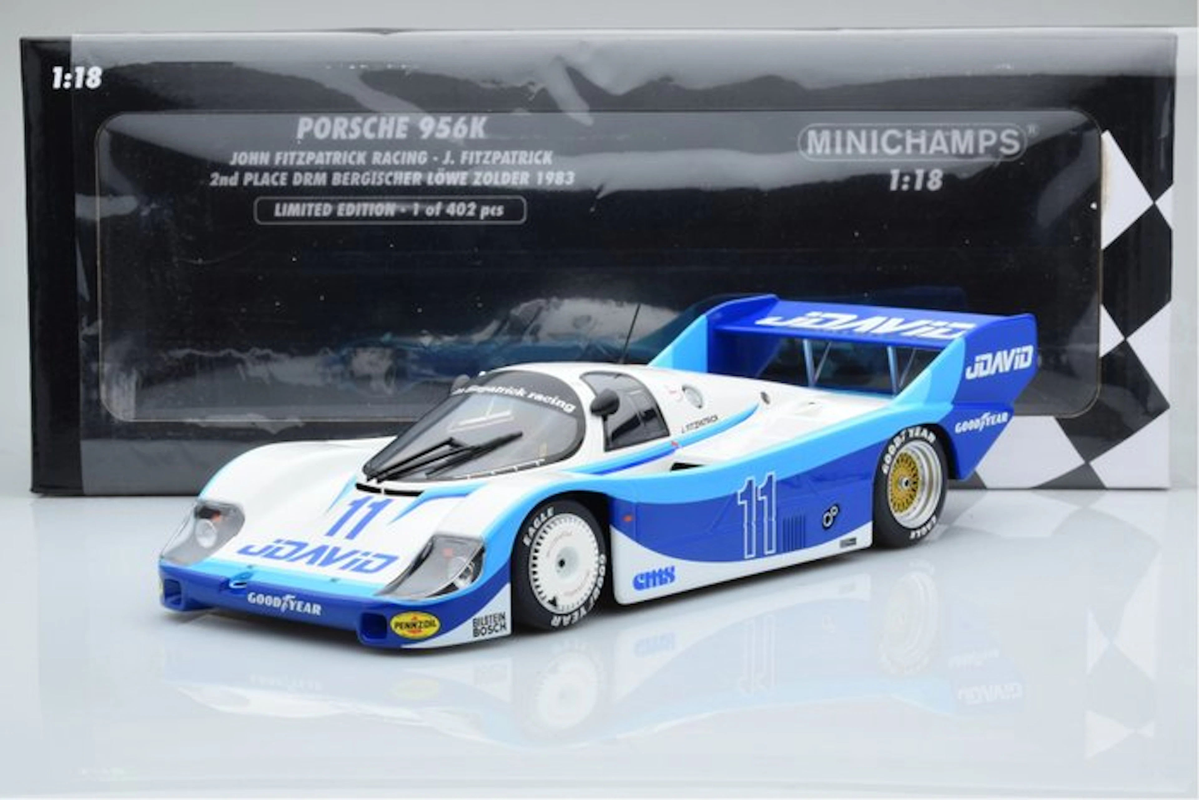 MiniChamps 1:18 - Model race car - Porsche 956K John...
