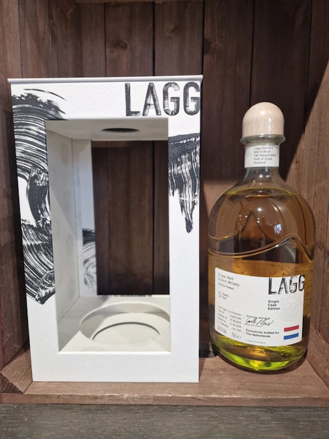 Lagg 2020 5 years old Single Cask Edition - First Fill Bourbon Cask no