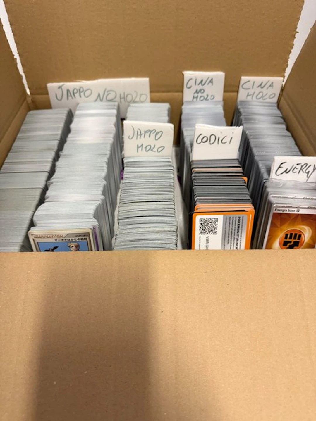 Pokémon Bulk cards - 7,5 kg mix asia