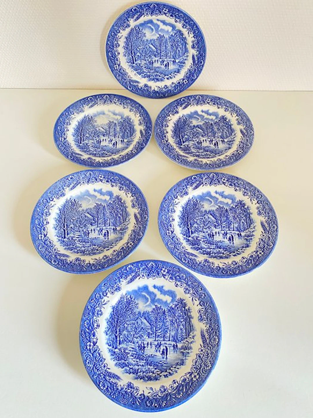 Churchill - Plate (6) - Champêtre - Iron Earth Porcelain