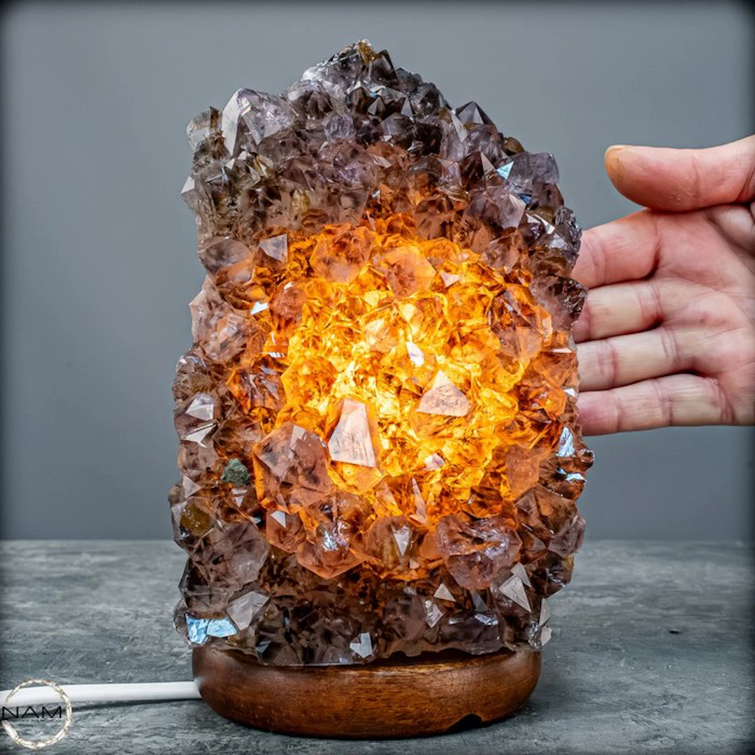 Natural amethyst lamp - Power of Nature- 2220.67 g