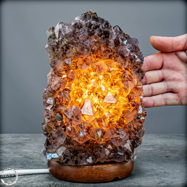 Natural amethyst lamp - Power of Nature- 2220.67 g