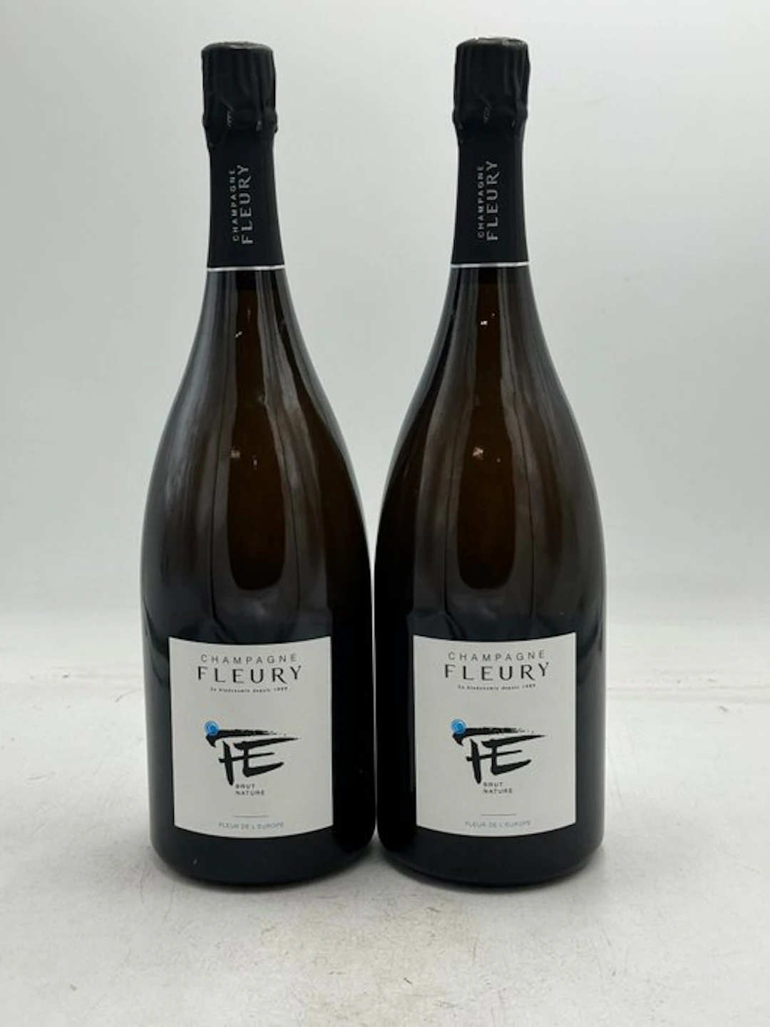 Fleury, Fleur de l'Europe - Champagne Brut Nature - 2 Magnums (1.5L)