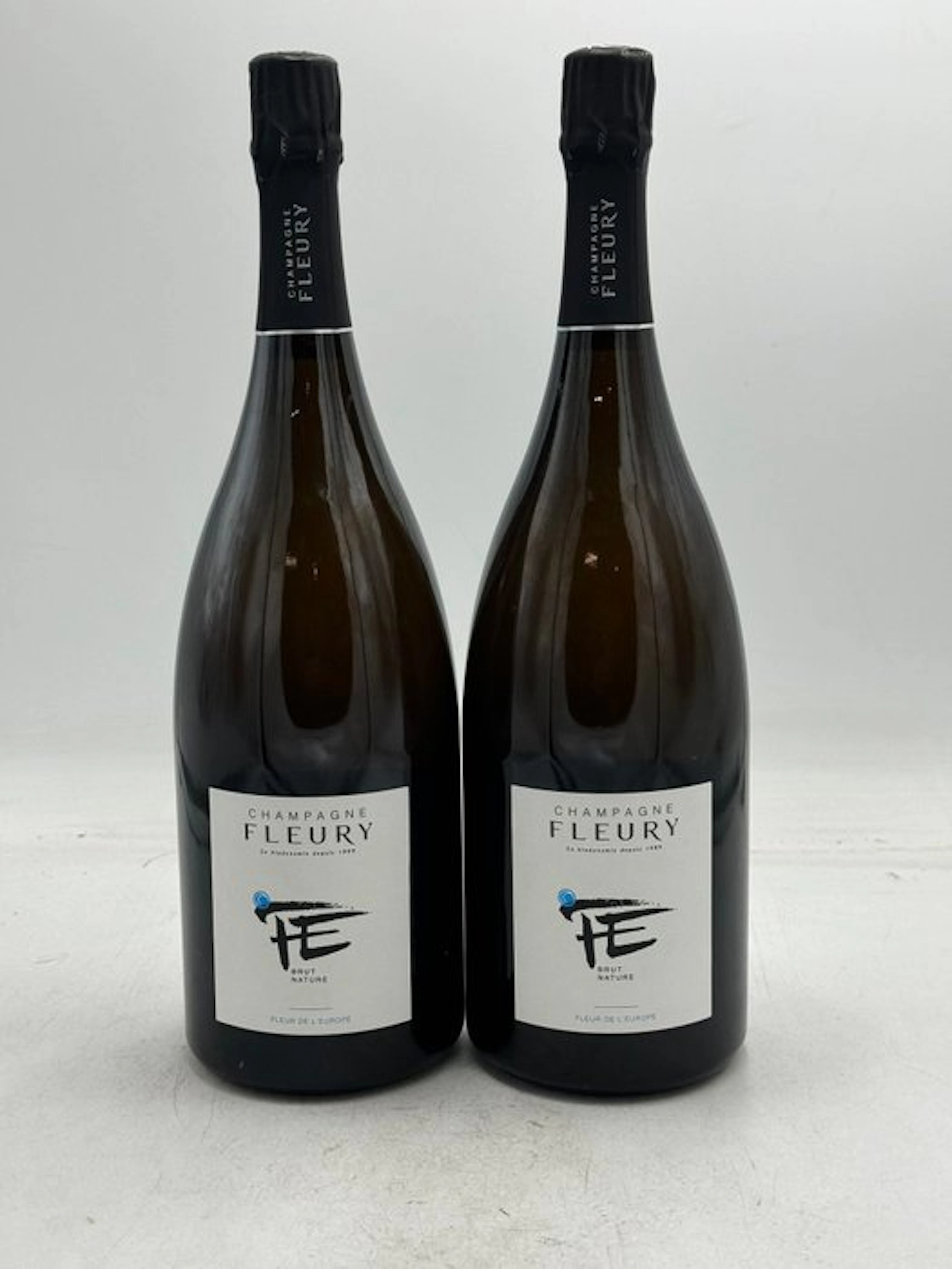 Fleury, Fleur de l'Europe - Champagne Brut Nature - 2 Magnums (1.5L)