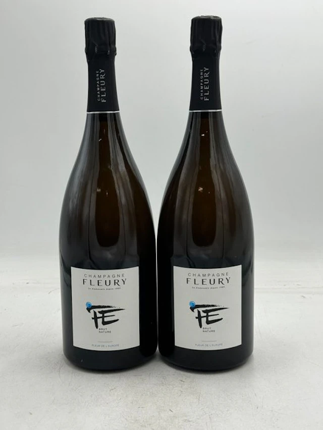Fleury, Fleur de l'Europe - Champagne Brut Nature - 2 Magnums (1.5L)