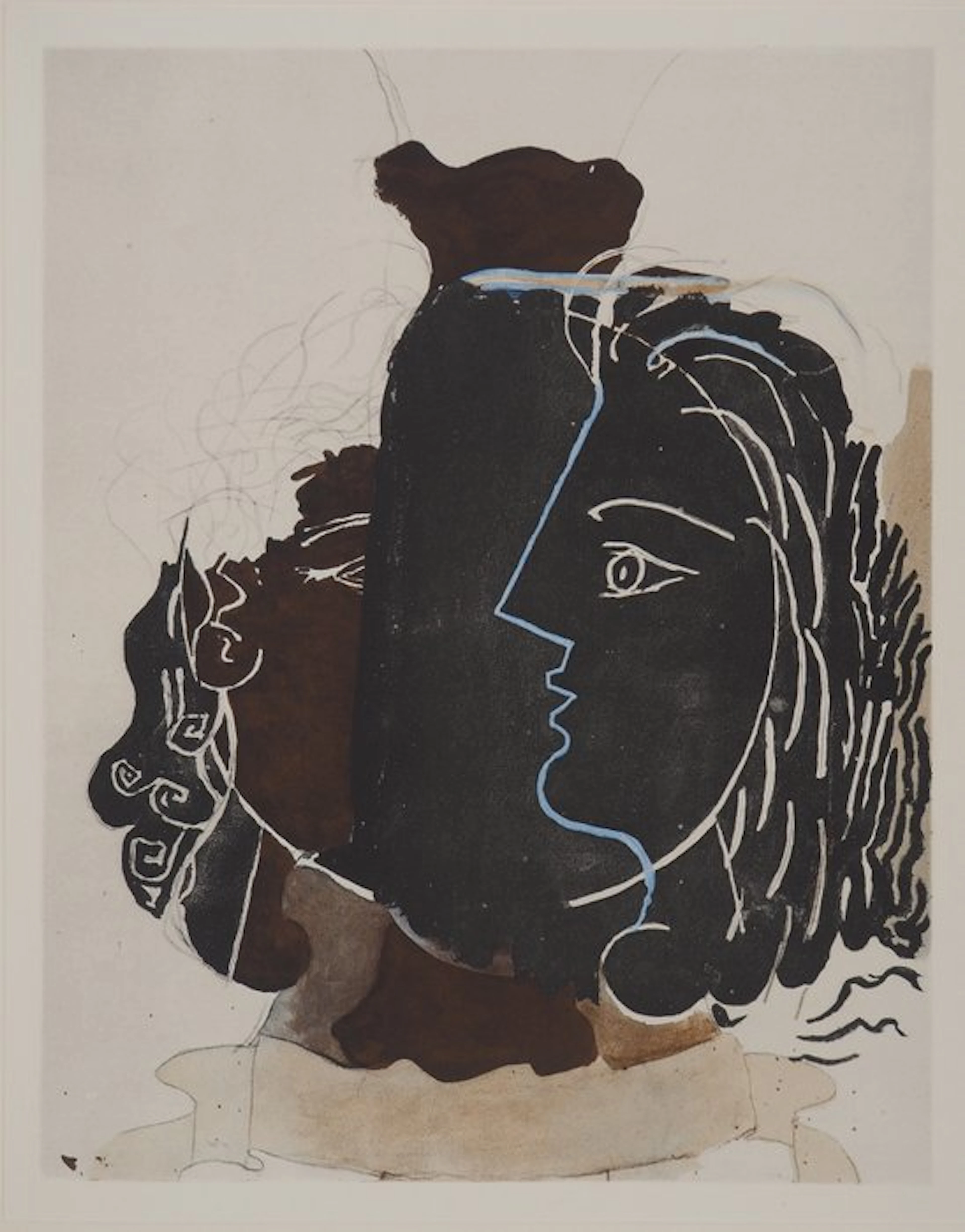 Georges Braque (1882-1963) - Profil grec