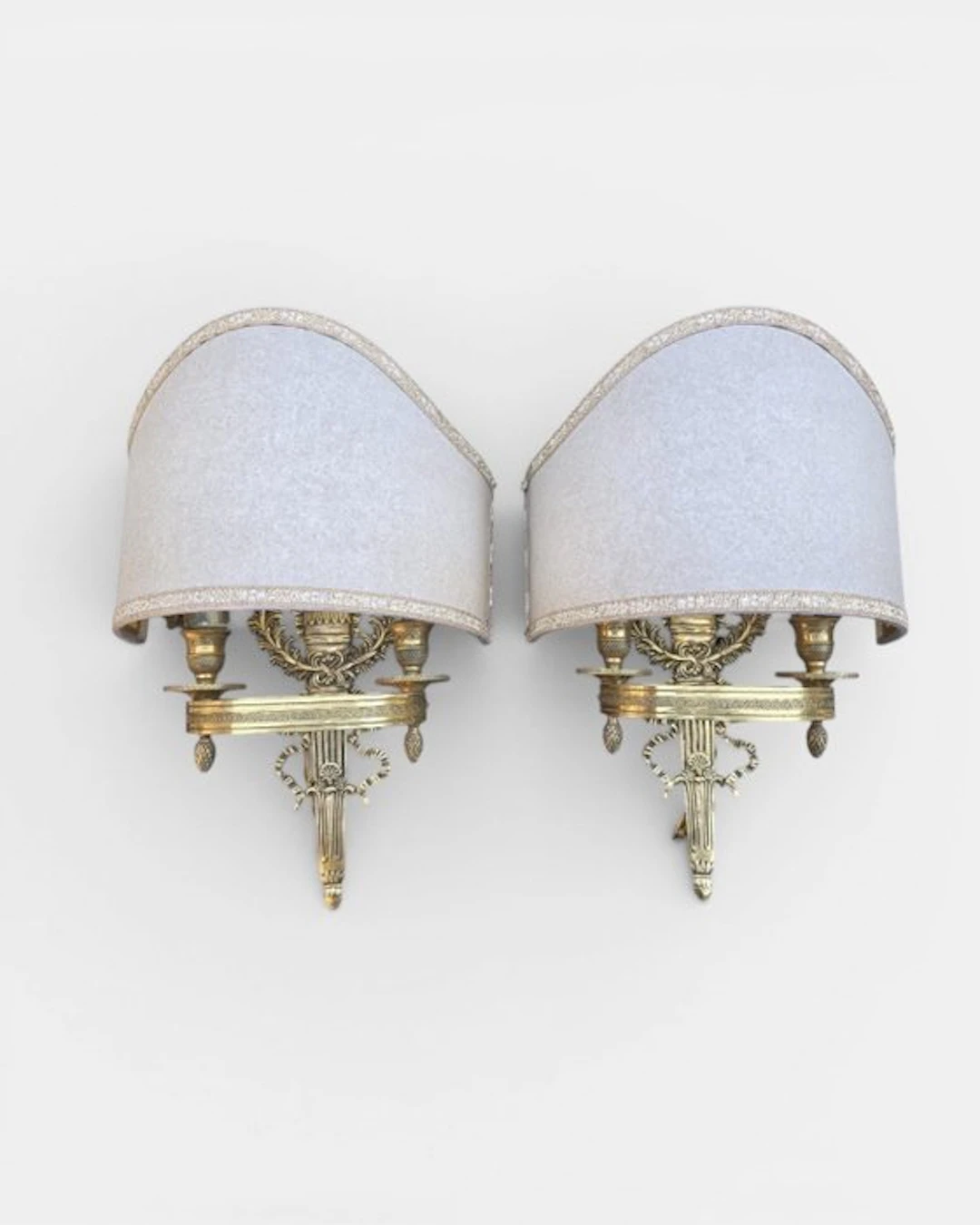 Wall sconce (2) - gilded bronze