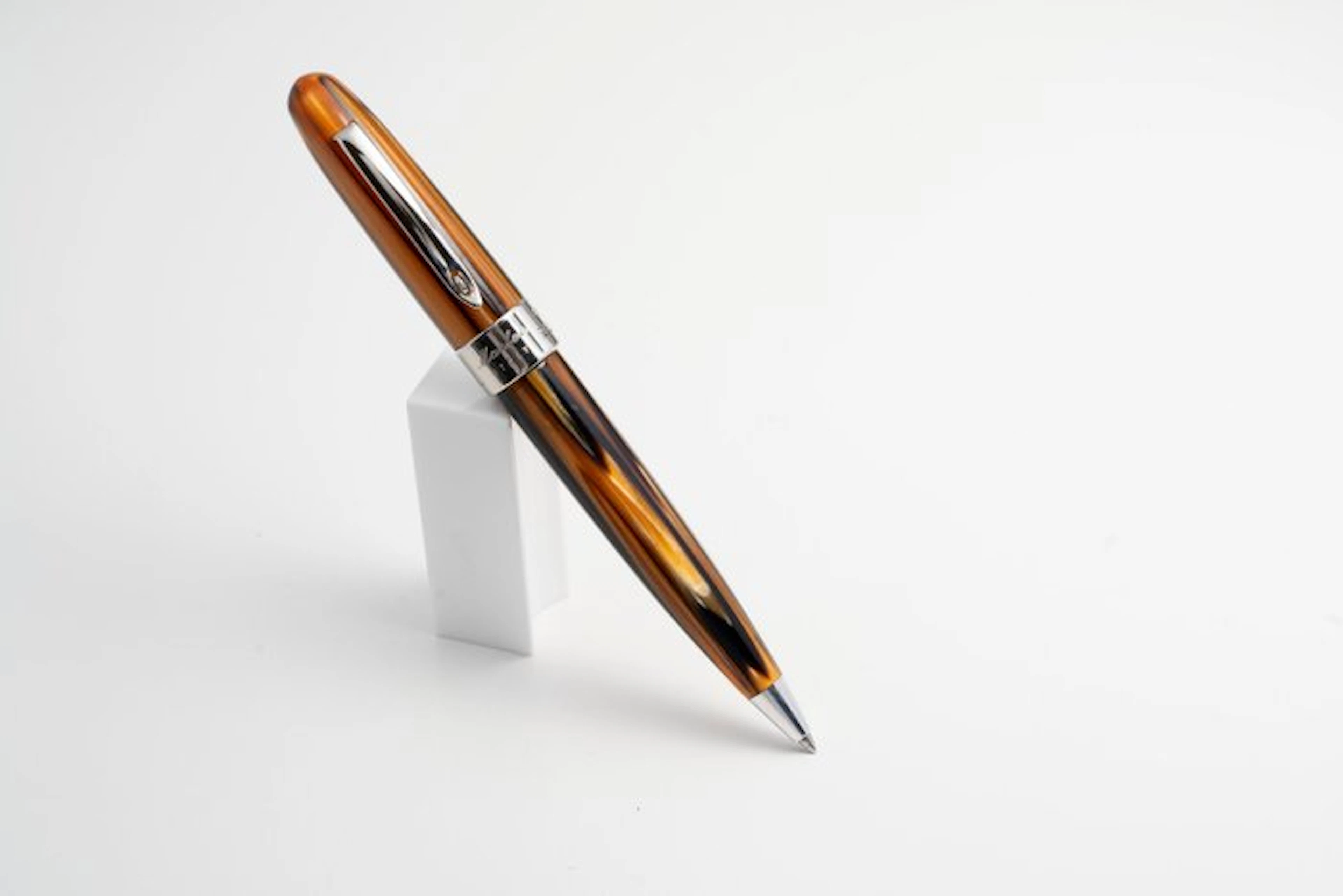 Marlen - Sydney - Edizione Speciale in Resina Gialla Striata - Ballpoint pen