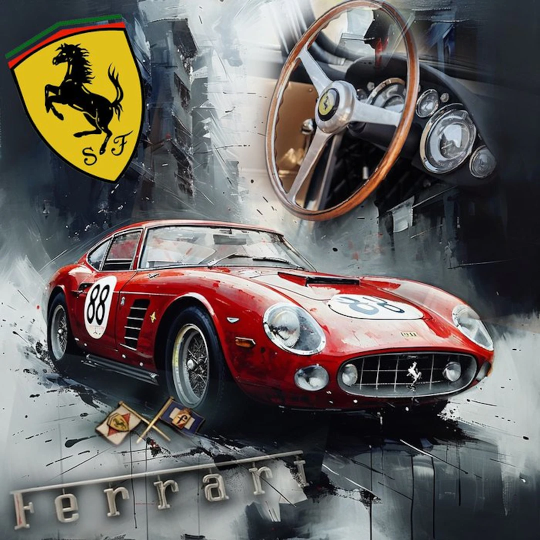 Luc Best - "Ferrari GTO"