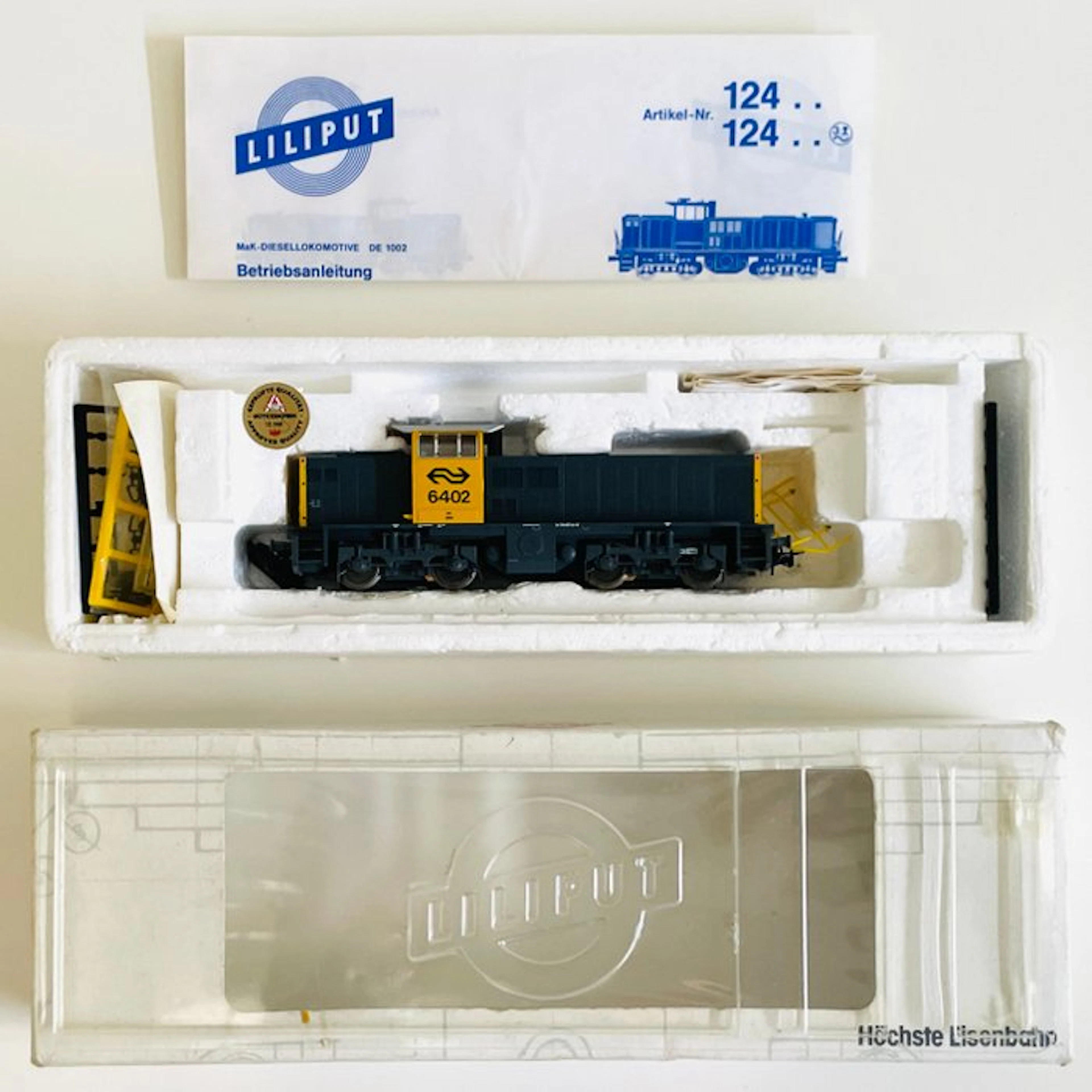 Liliput H0 - 124 42 - Diesel locomotive (1) - Series 6400 - NS