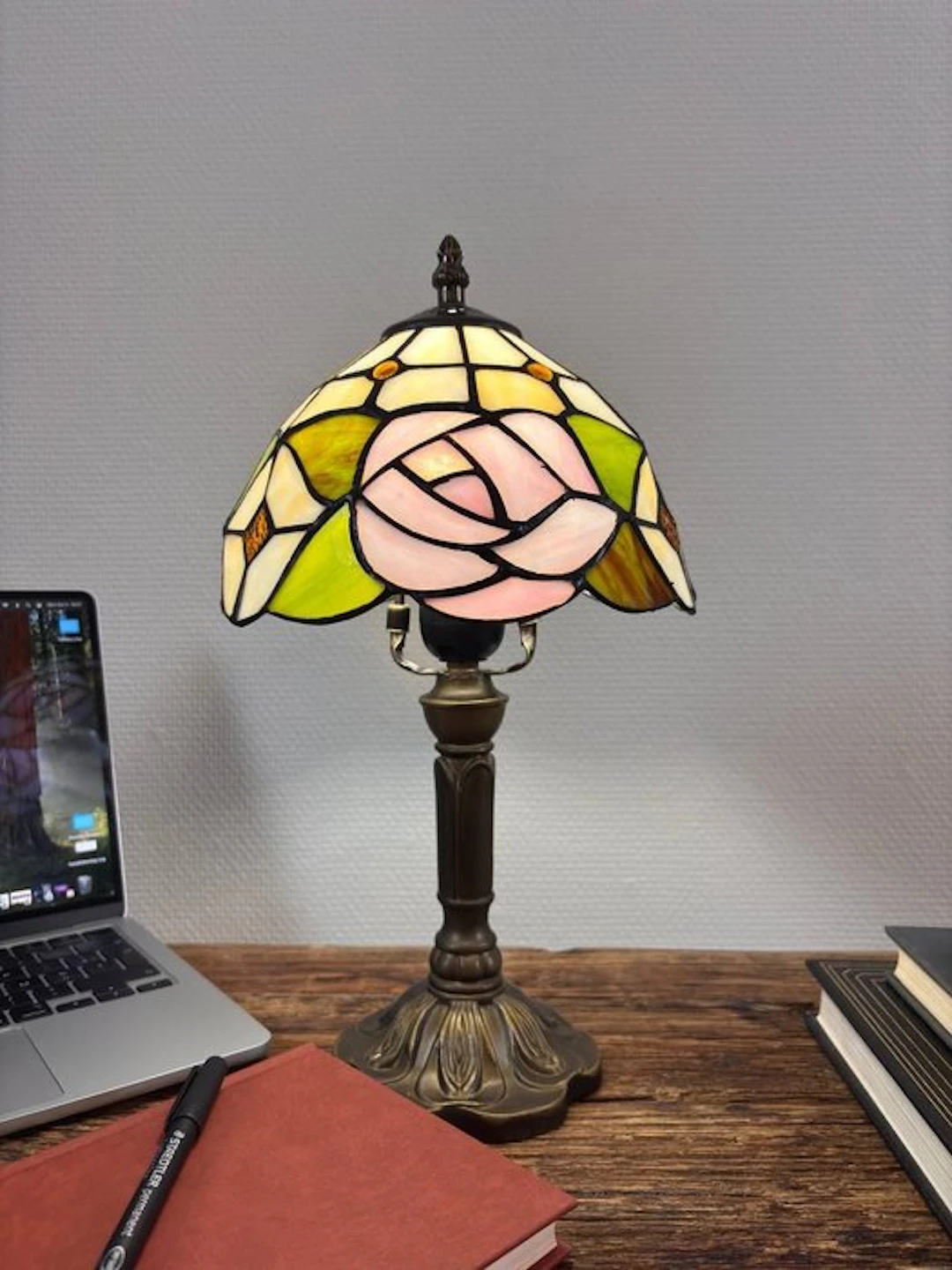 Table lamp - Stained glass - Beautifull tiffany style