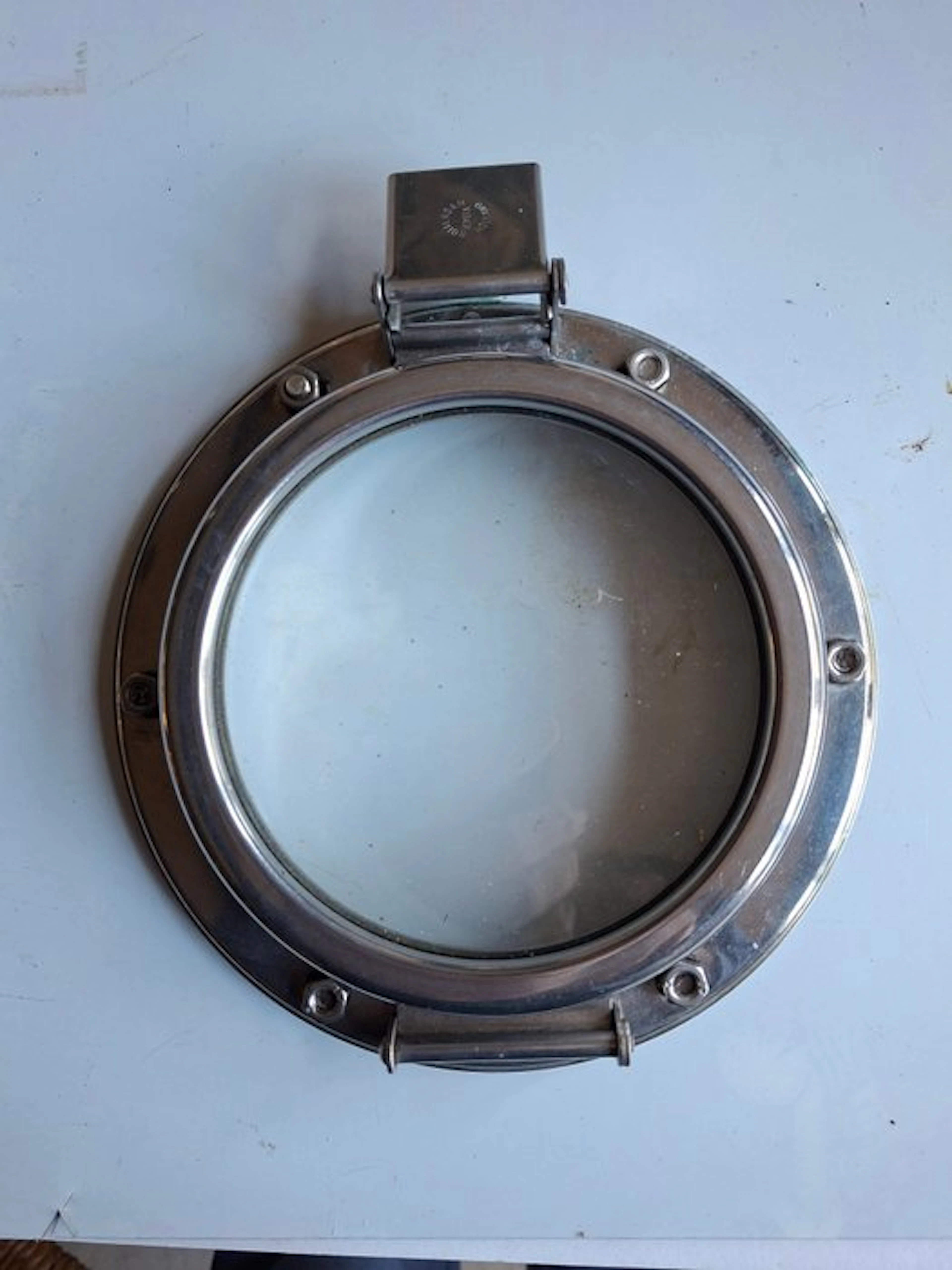 Porthole - Vemefa , Rotterdam - stainless steel