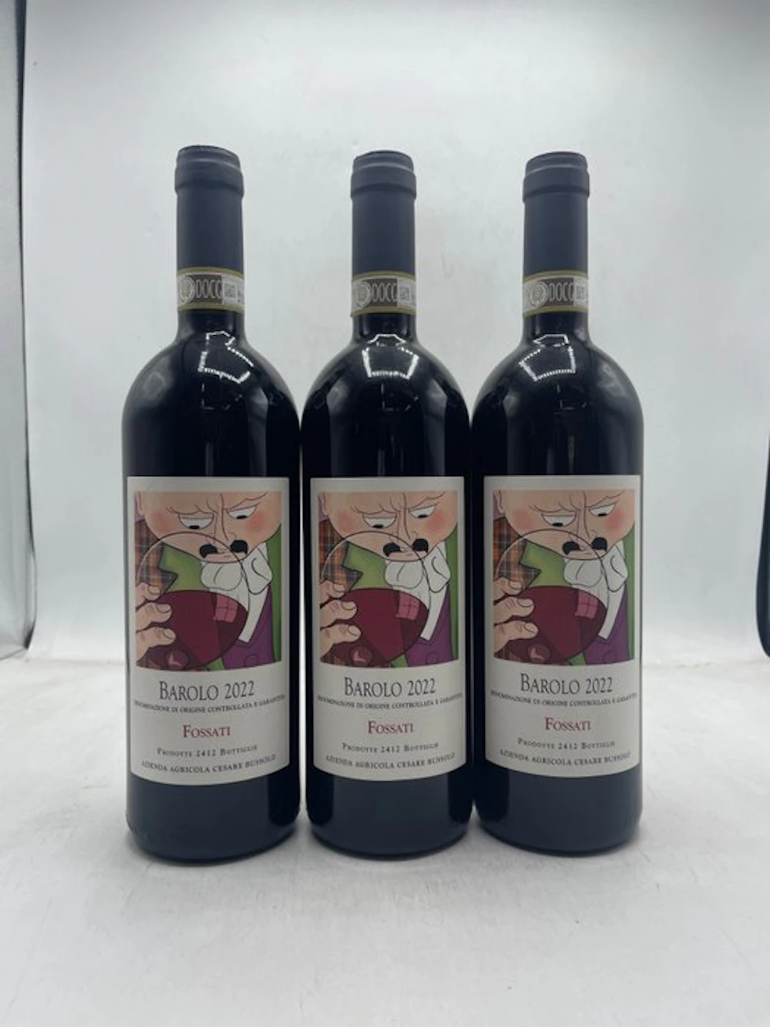 2022 Cesare Bussolo Barolo Fossati - Barolo DOCG - 3 Bottles (0.75L)