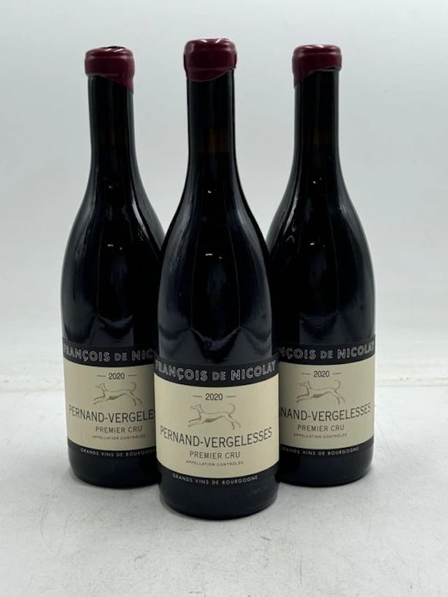 2020 Francois de Nicolay - Pernand-Vergelesses 1er Cru - 3 Bottles (0.75L)