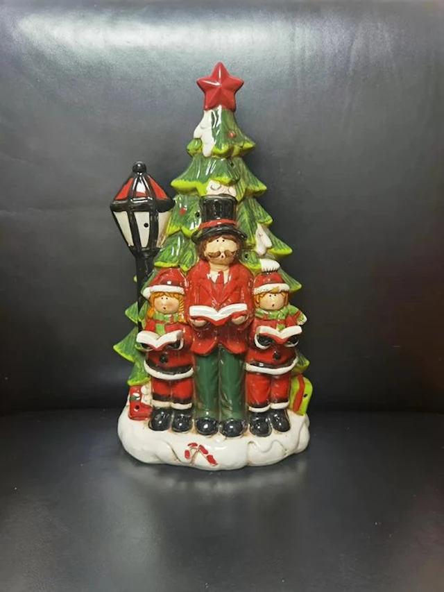 Statue, Christmas tree ornament - 42 cm - Ceramic