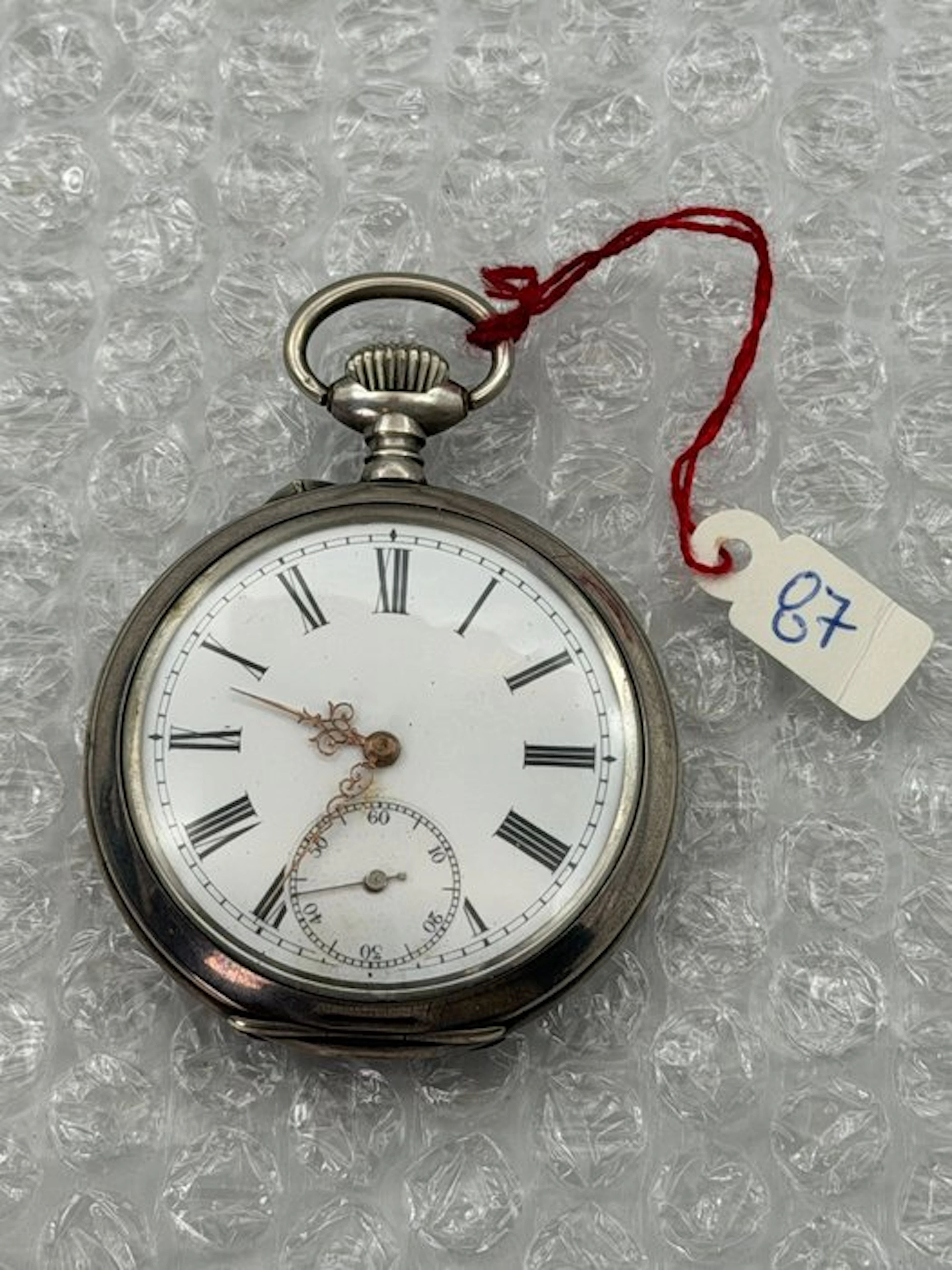 Antique - Remontoir Ancre Pocket Watch – Liège 1905 – 15...