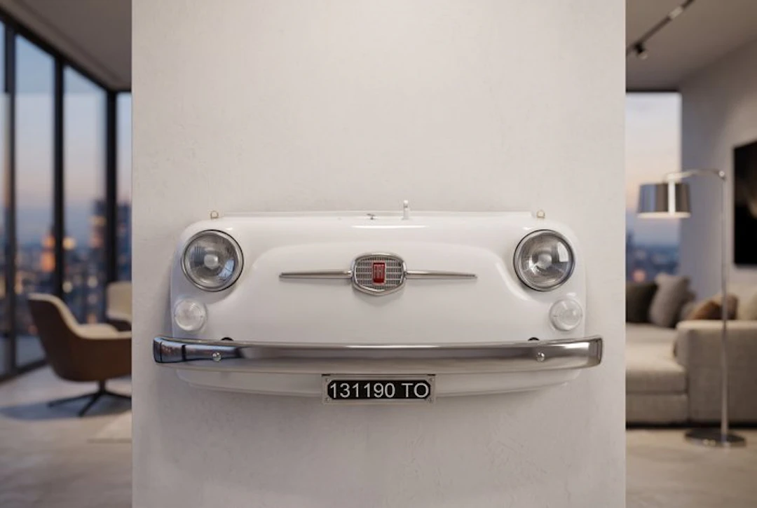 Carbon Design - Lamp - Front Fiat 500F - Metal