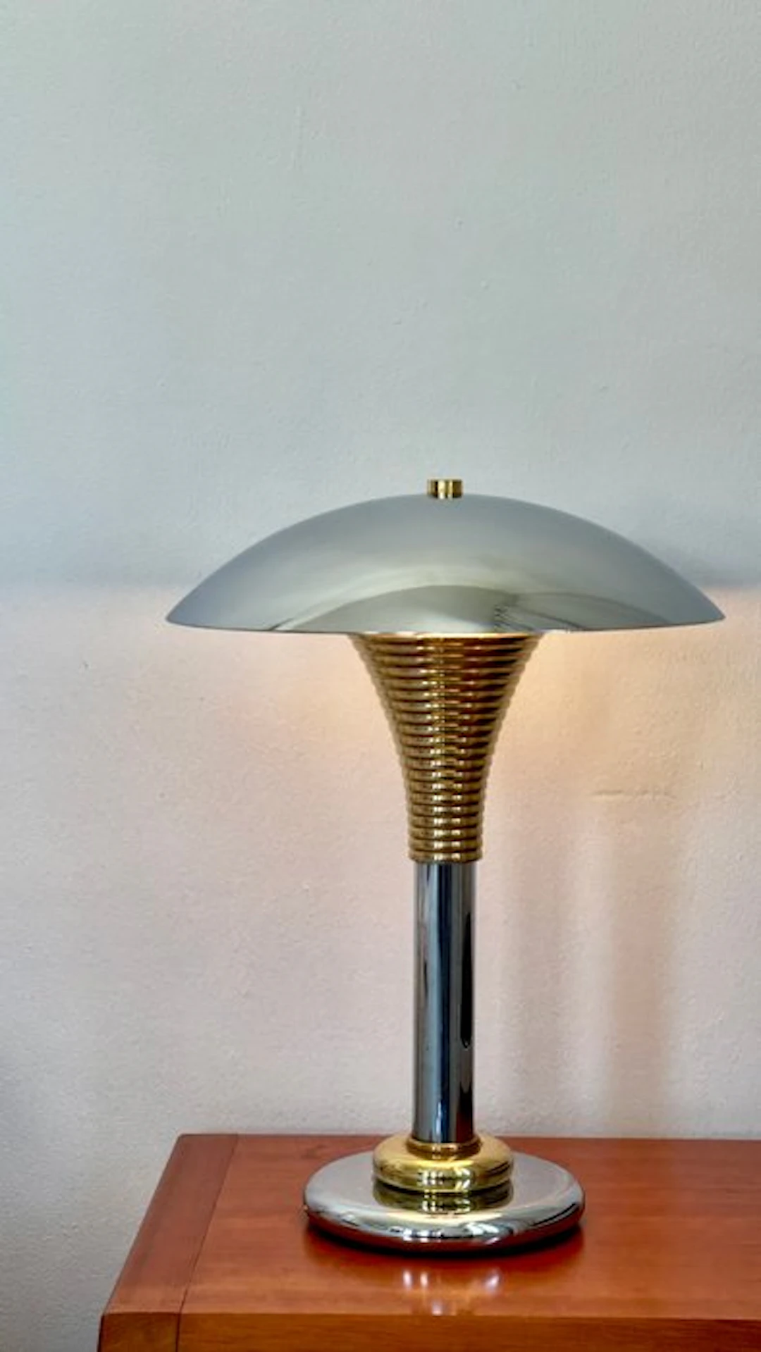Lamp - Brass, Chrome, Metal