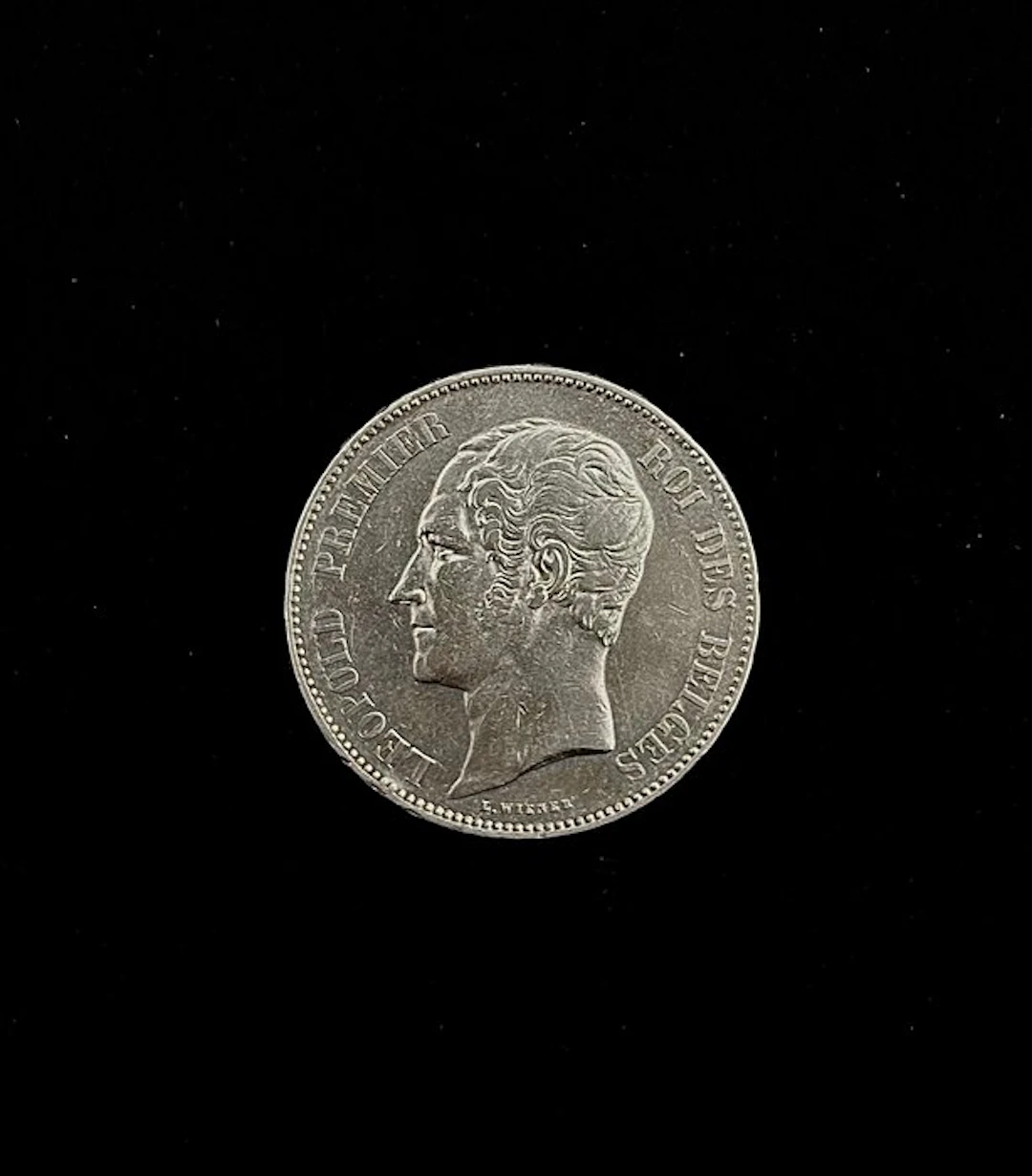 Belgium. Leopold I. 5 Francs 1851 (No reserve price)