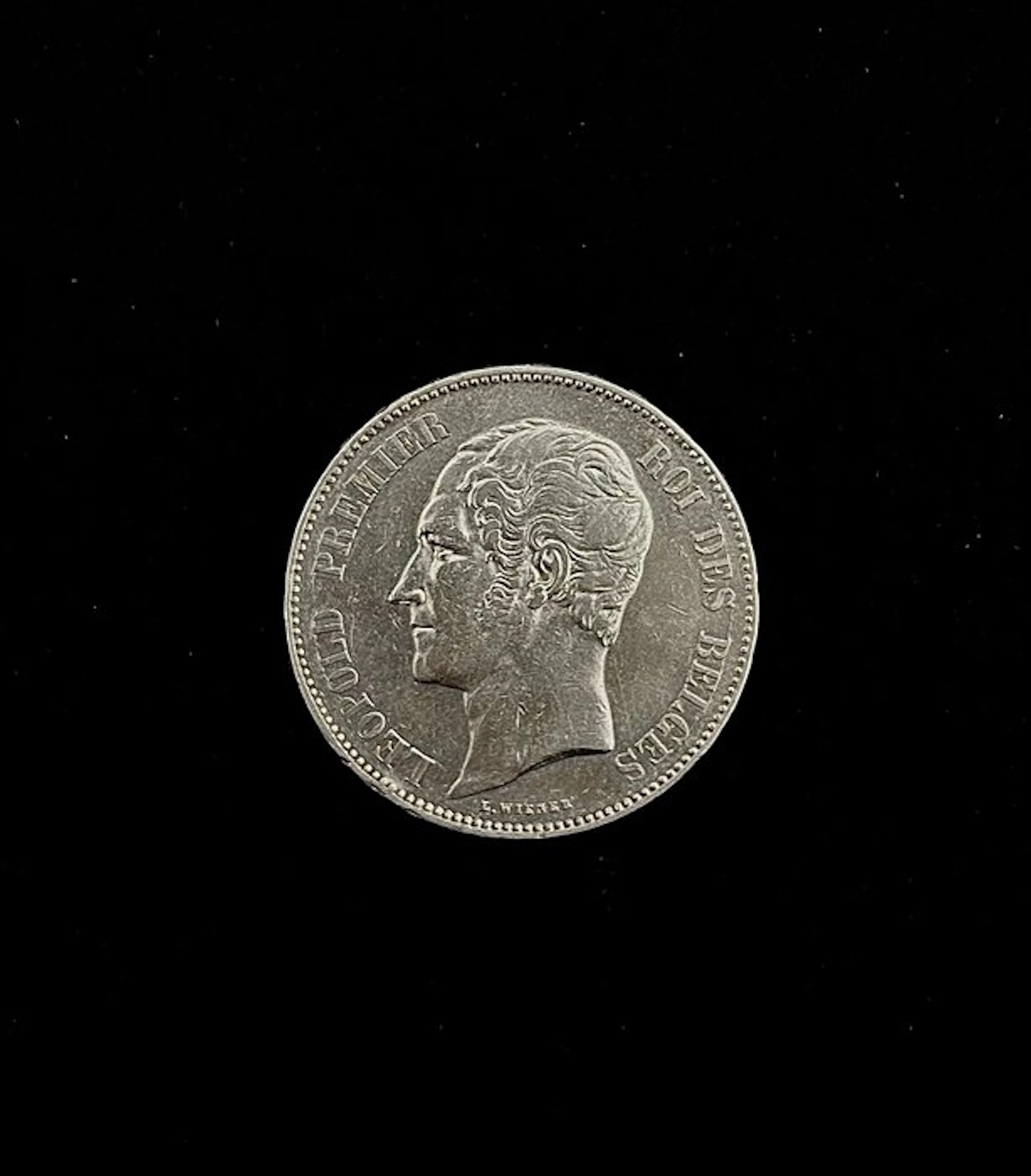 Belgium. Leopold I. 5 Francs 1851 (No reserve price)