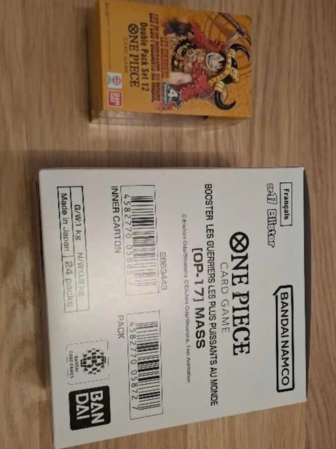 Bandai - 2 Booster box - One Piece