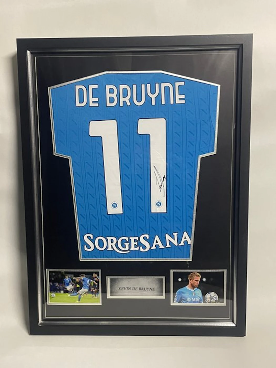 Napoli - Italian Football League - Kevin De Bruyne - 2025 - Event memorabilia